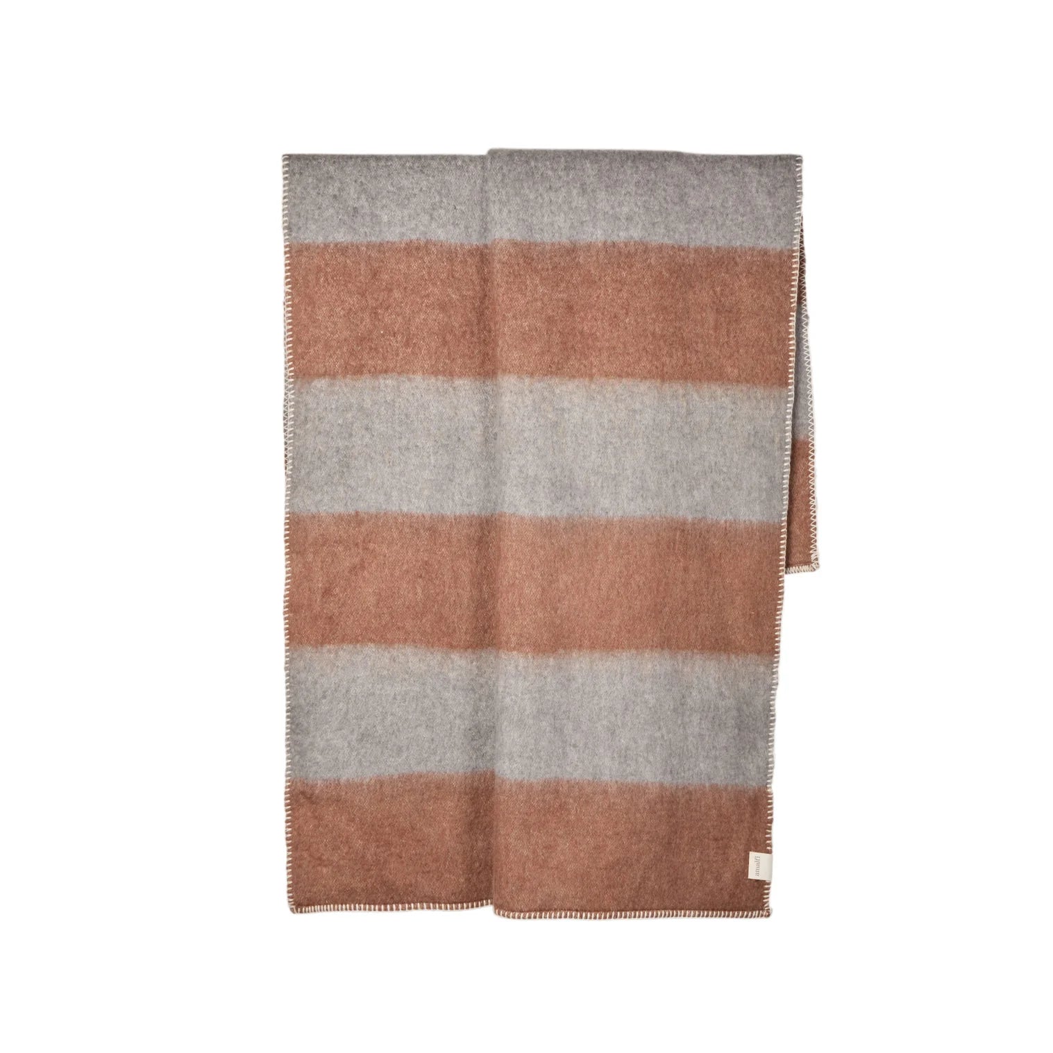 Velora Stitch Throw 130x180cm Brown