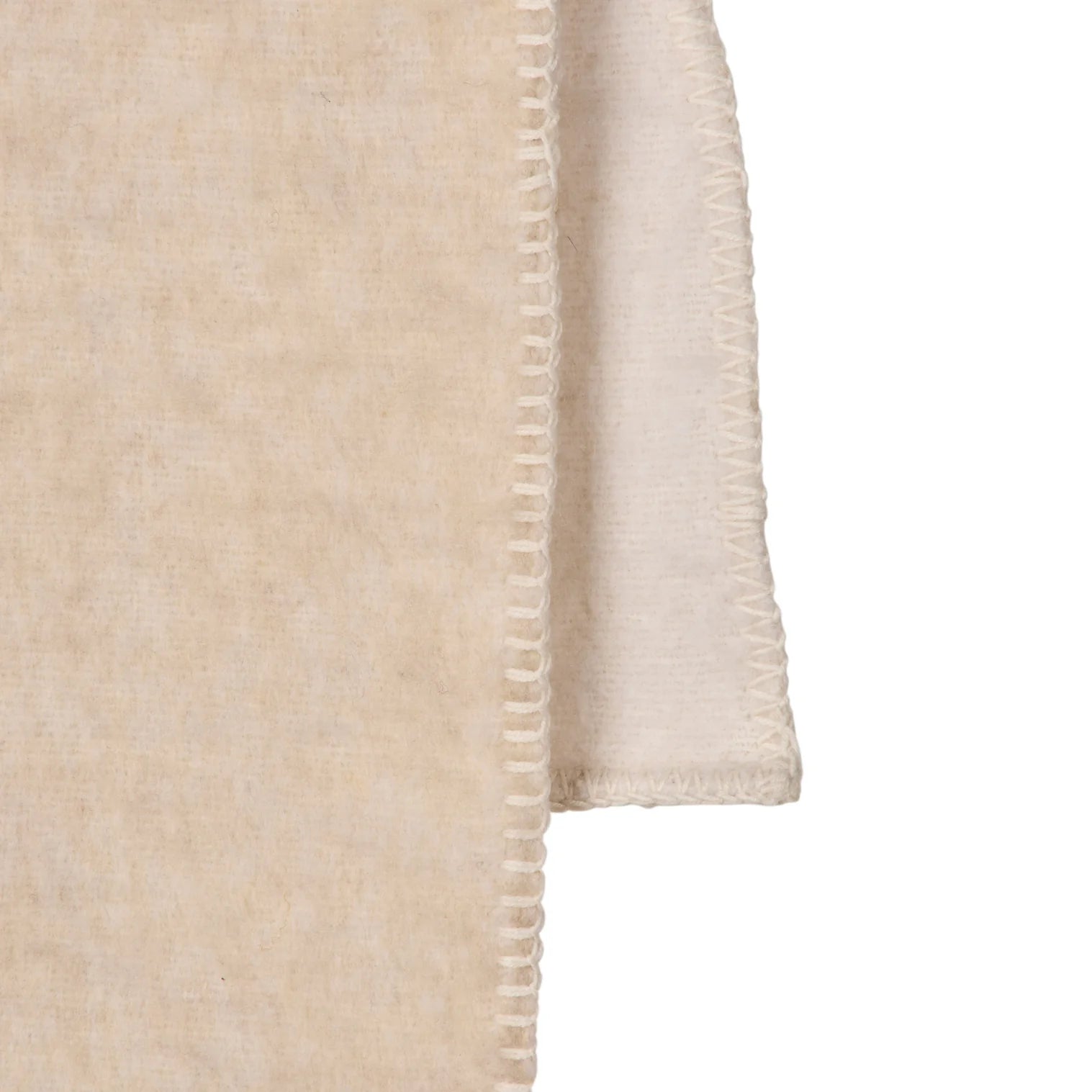 Avalon Stitch Throw 130x180cm Ivory
