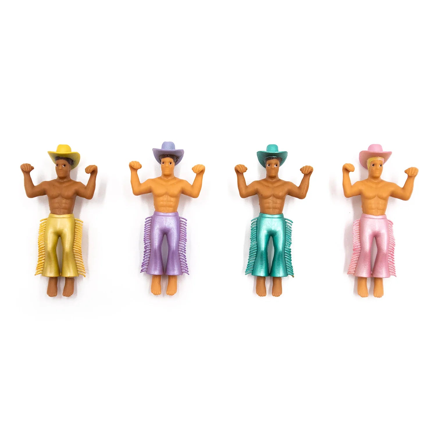 Disco Cowboy Drink Markers Set of 4