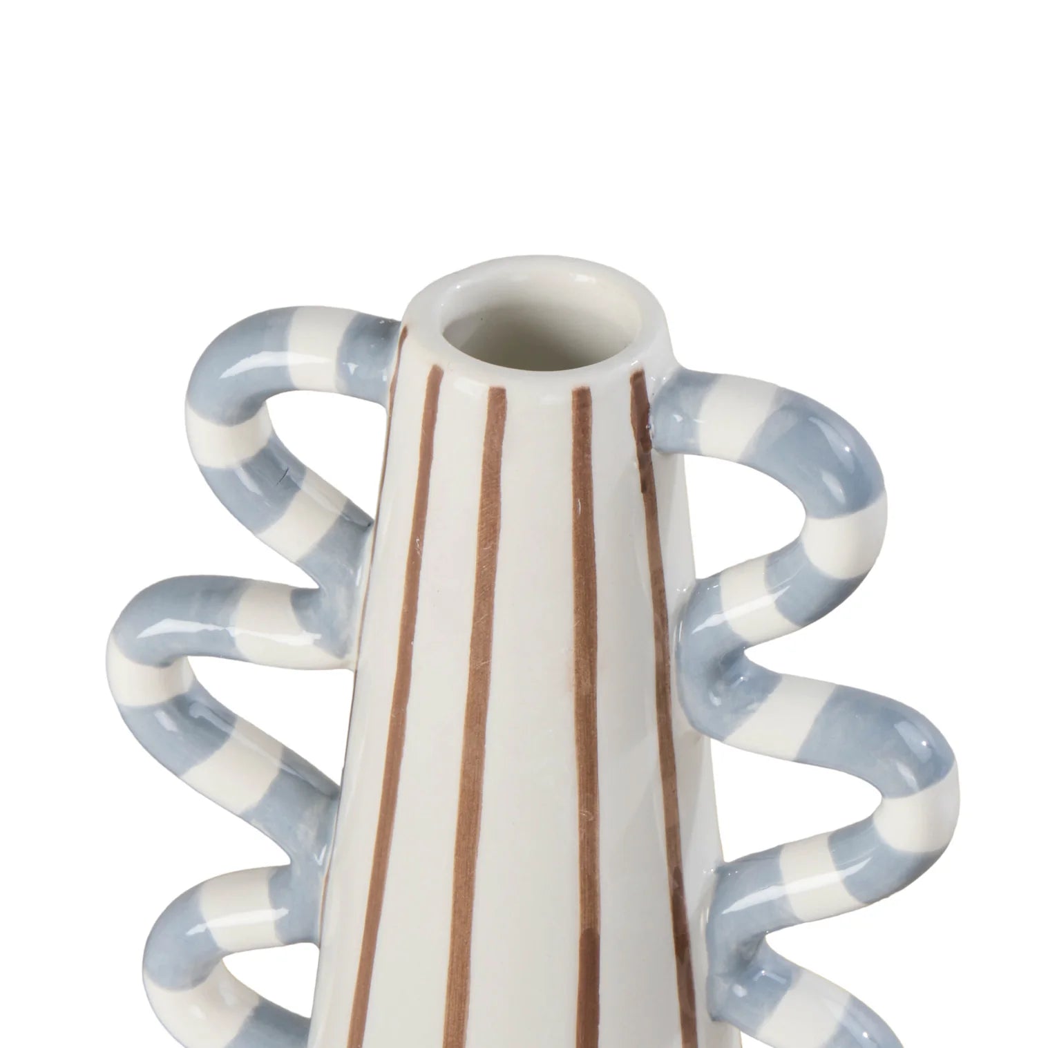 Harper Stripe Vase 8.2x12.5x22.5cm