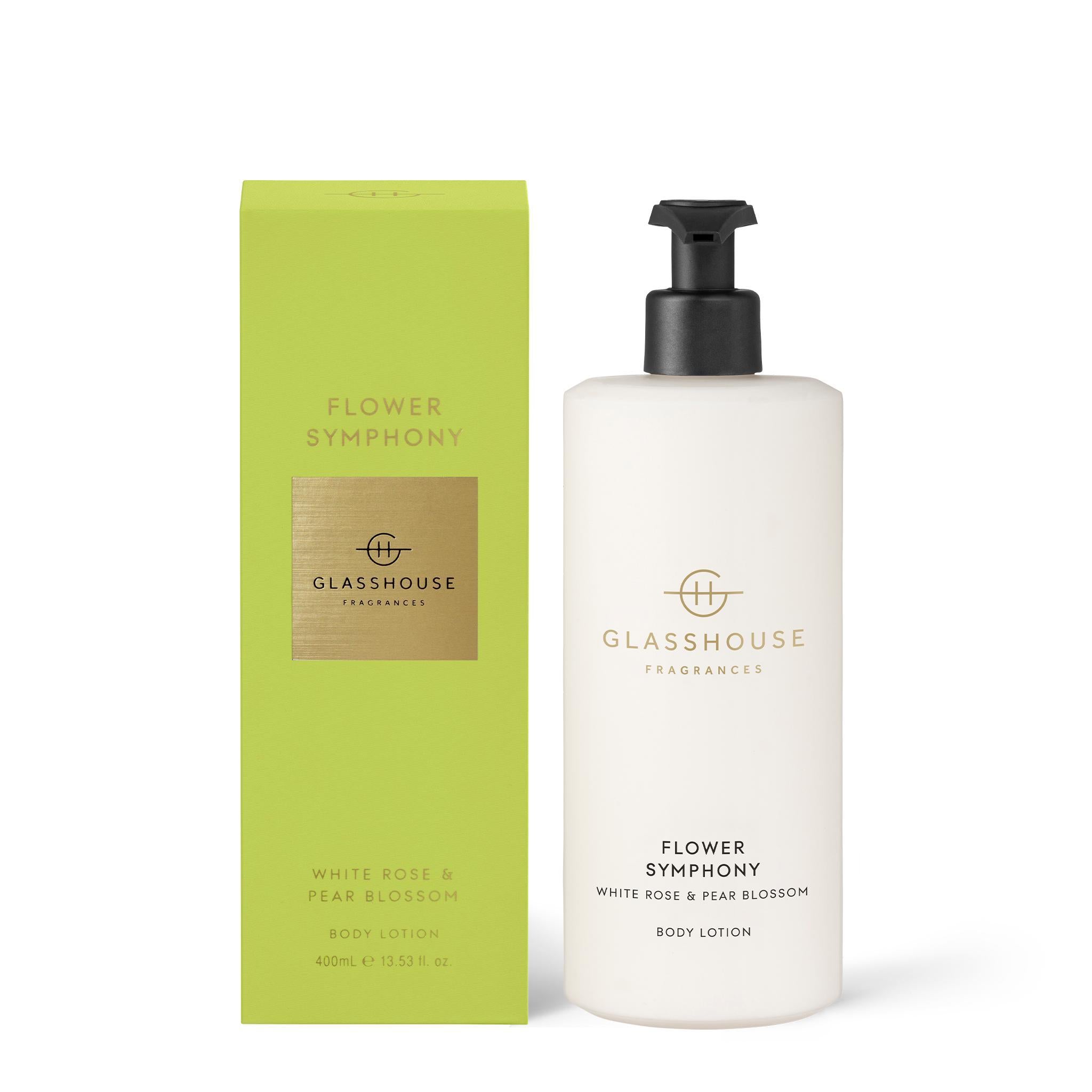 400mL Body Lotion - Asst Fragrances-Beauty & Well-Being-Glasshouse-Flower Symphony-The Bay Room