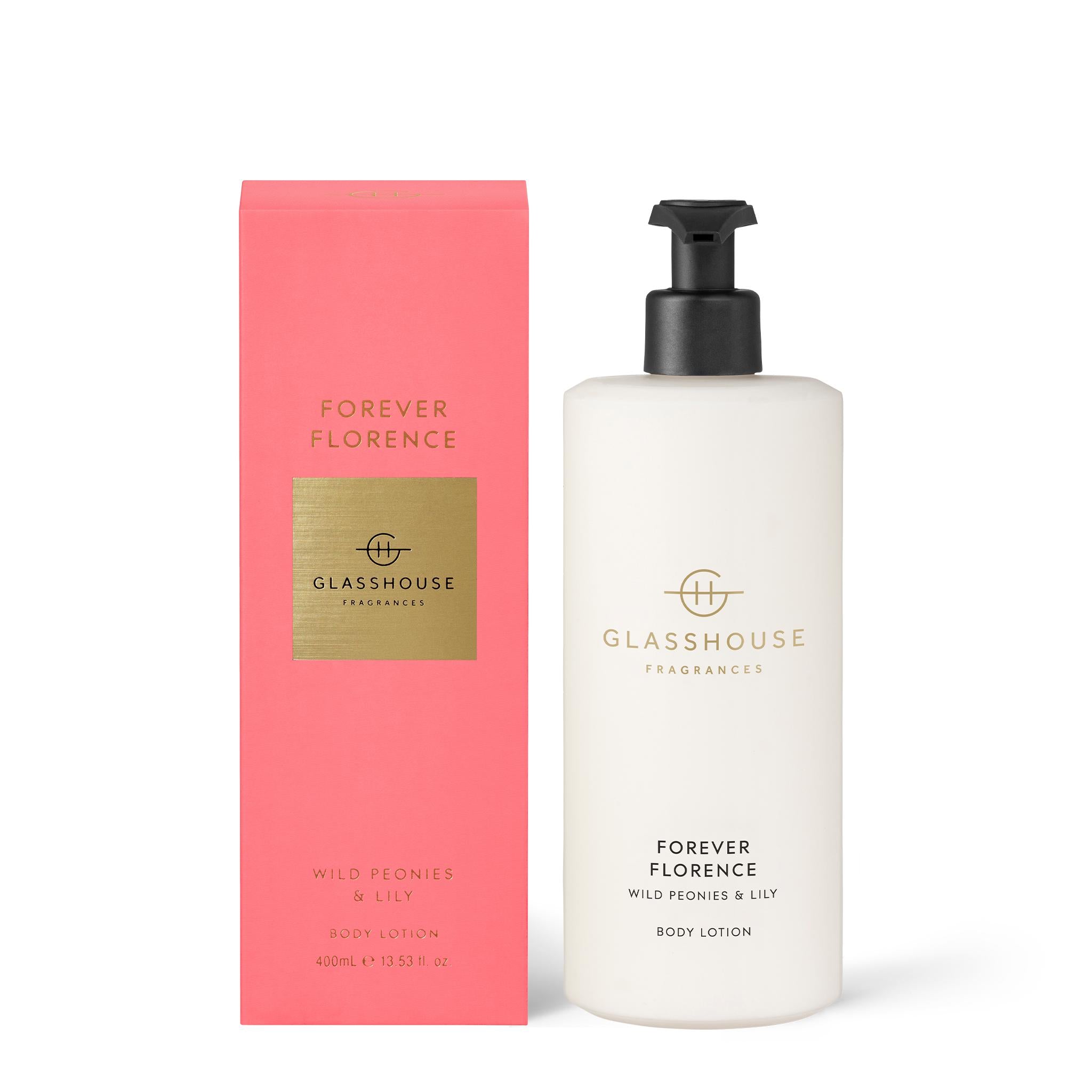 400mL Body Lotion - Asst Fragrances-Beauty & Well-Being-Glasshouse-Forever Florence-The Bay Room