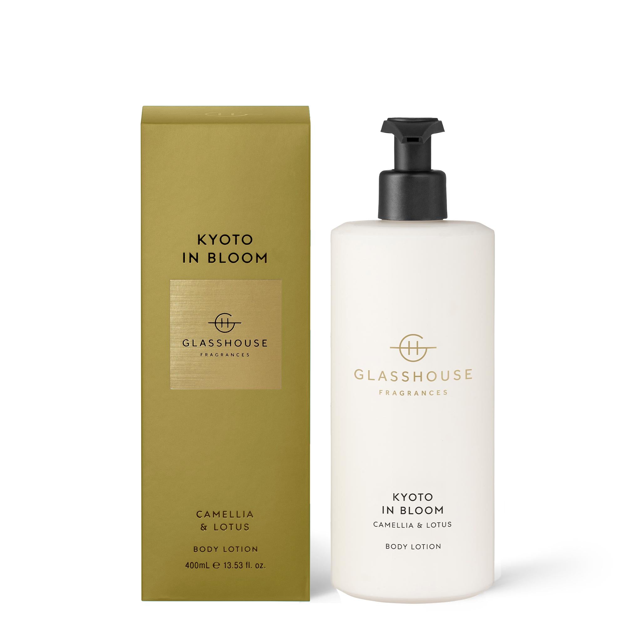 400mL Body Lotion - Asst Fragrances-Beauty & Well-Being-Glasshouse-Kyoto In Bloom-The Bay Room