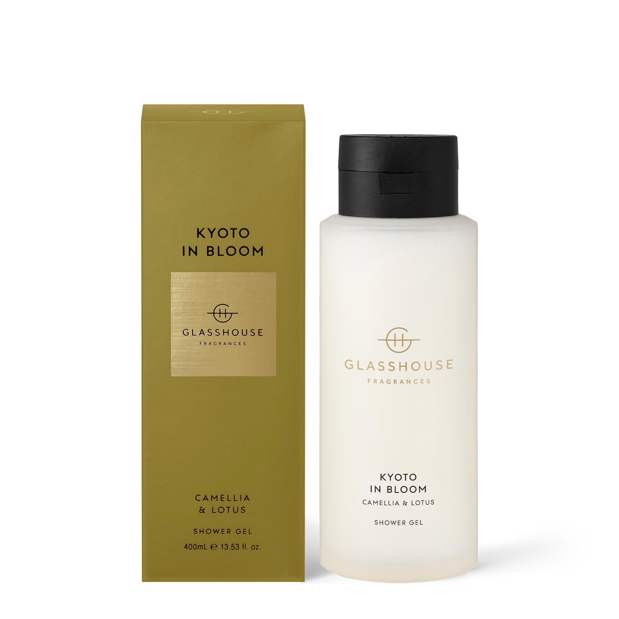 400mL Shower Gel - Asst Fragrances-Beauty & Well-Being-Glasshouse-Kyoto In Bloom-The Bay Room