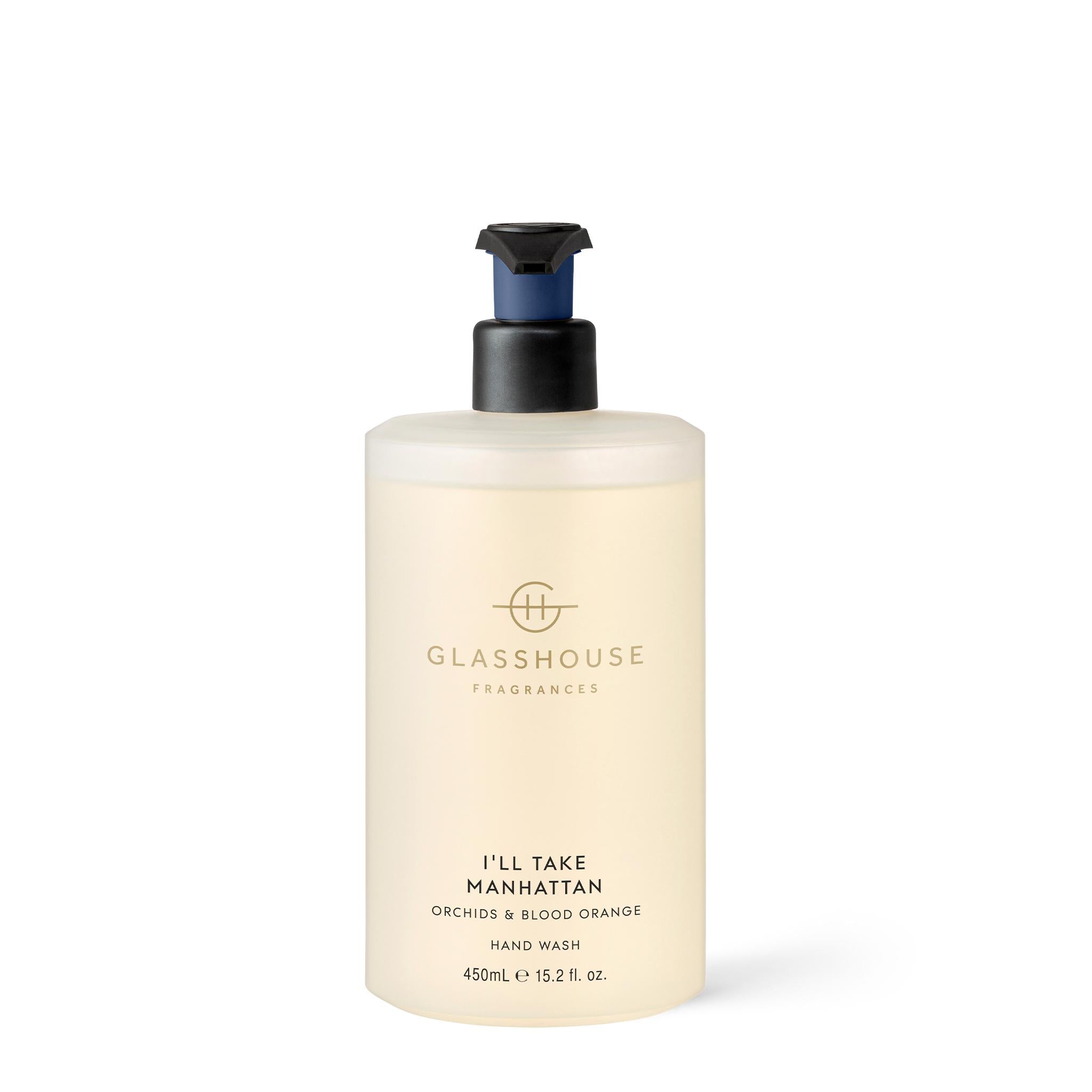 450mL Hand Wash - Asst Fragrances-Beauty & Well-Being-Glasshouse-I'll Take Manhattan-The Bay Room