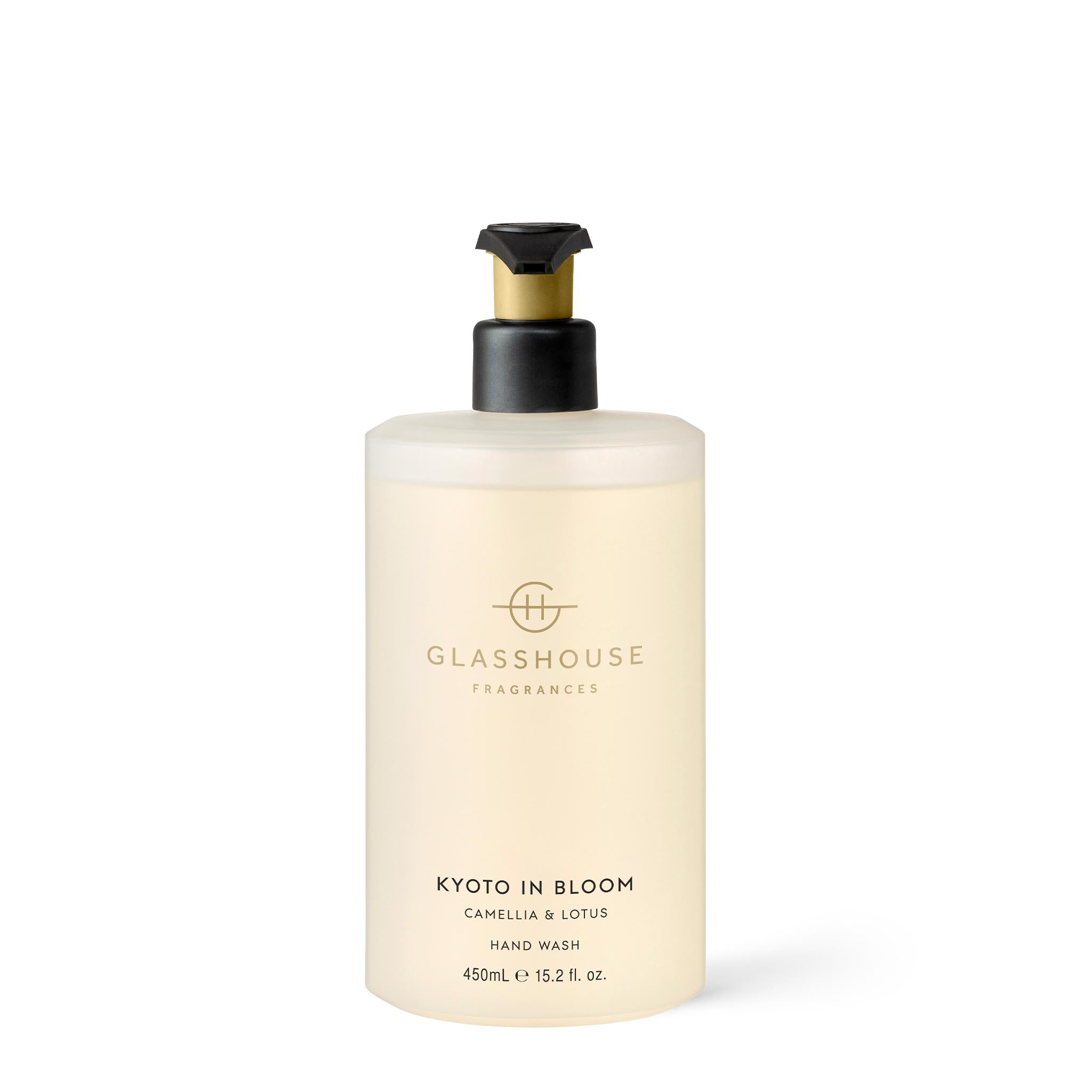 450mL Hand Wash - Asst Fragrances-Beauty & Well-Being-Glasshouse-Kyoto In Bloom-The Bay Room