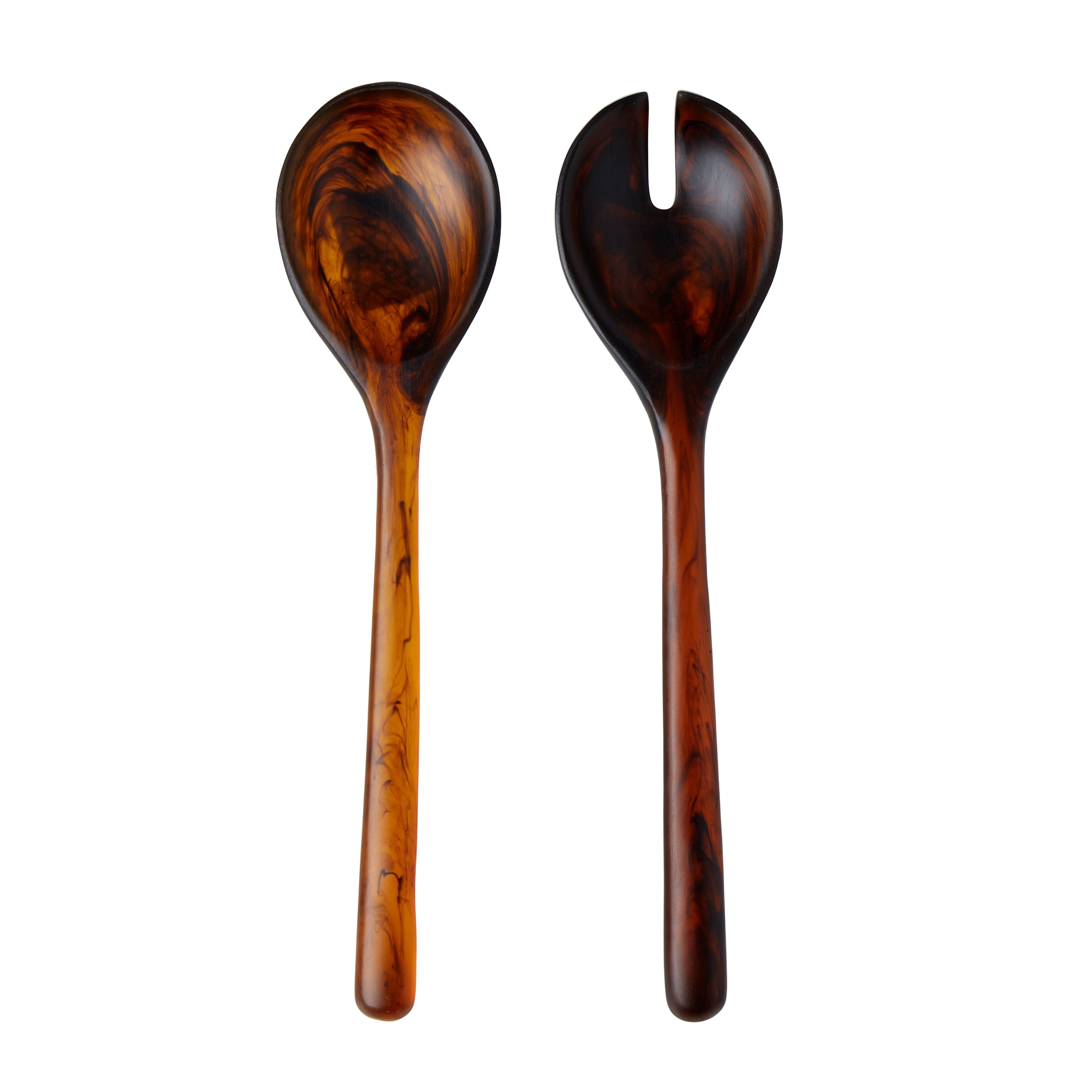 Aerial Salad Servers - Brown-Dining & Entertaining-Grand Designs-The Bay Room