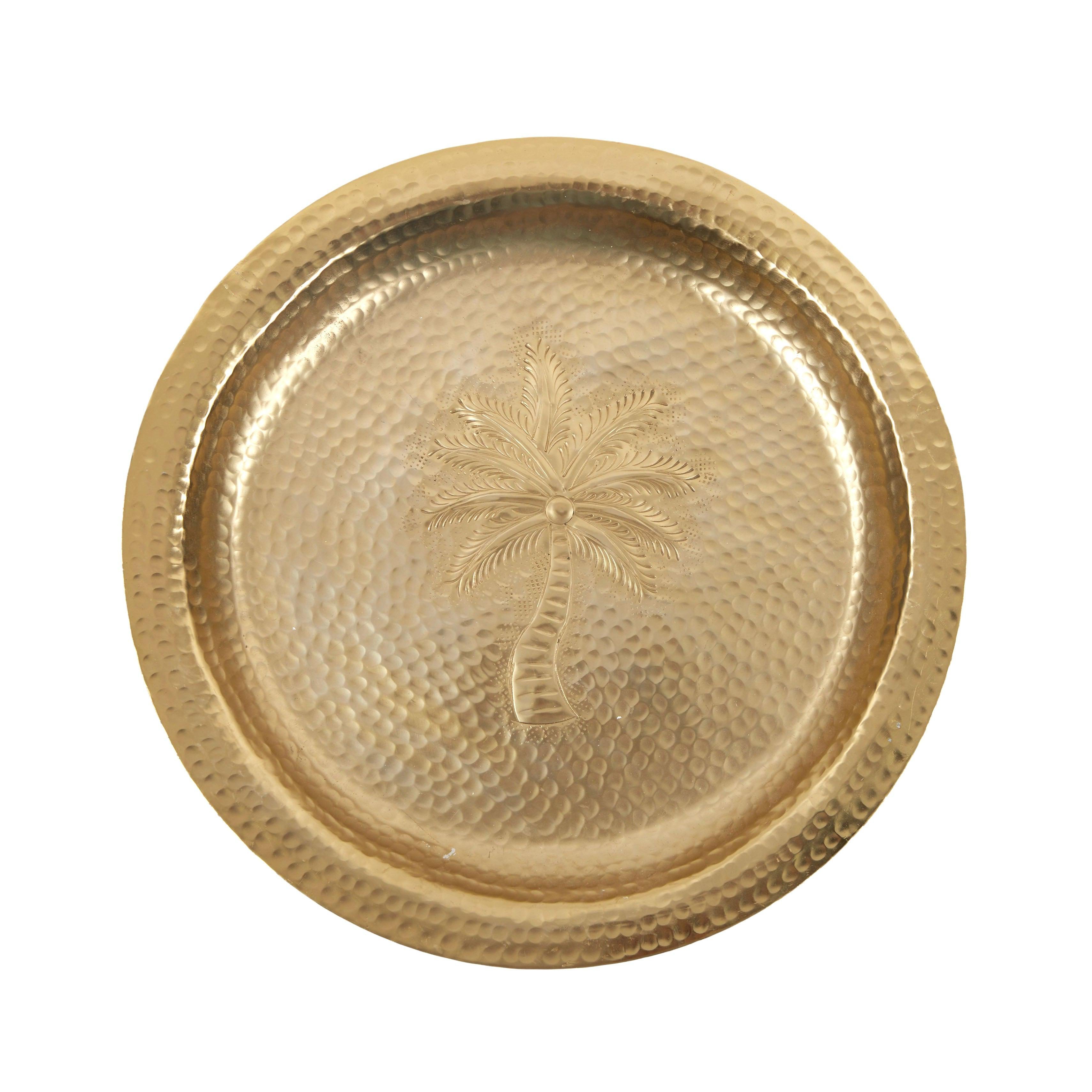 Alajuela Metal Plate - Gold-Dining & Entertaining-Coast To Coast Home-The Bay Room