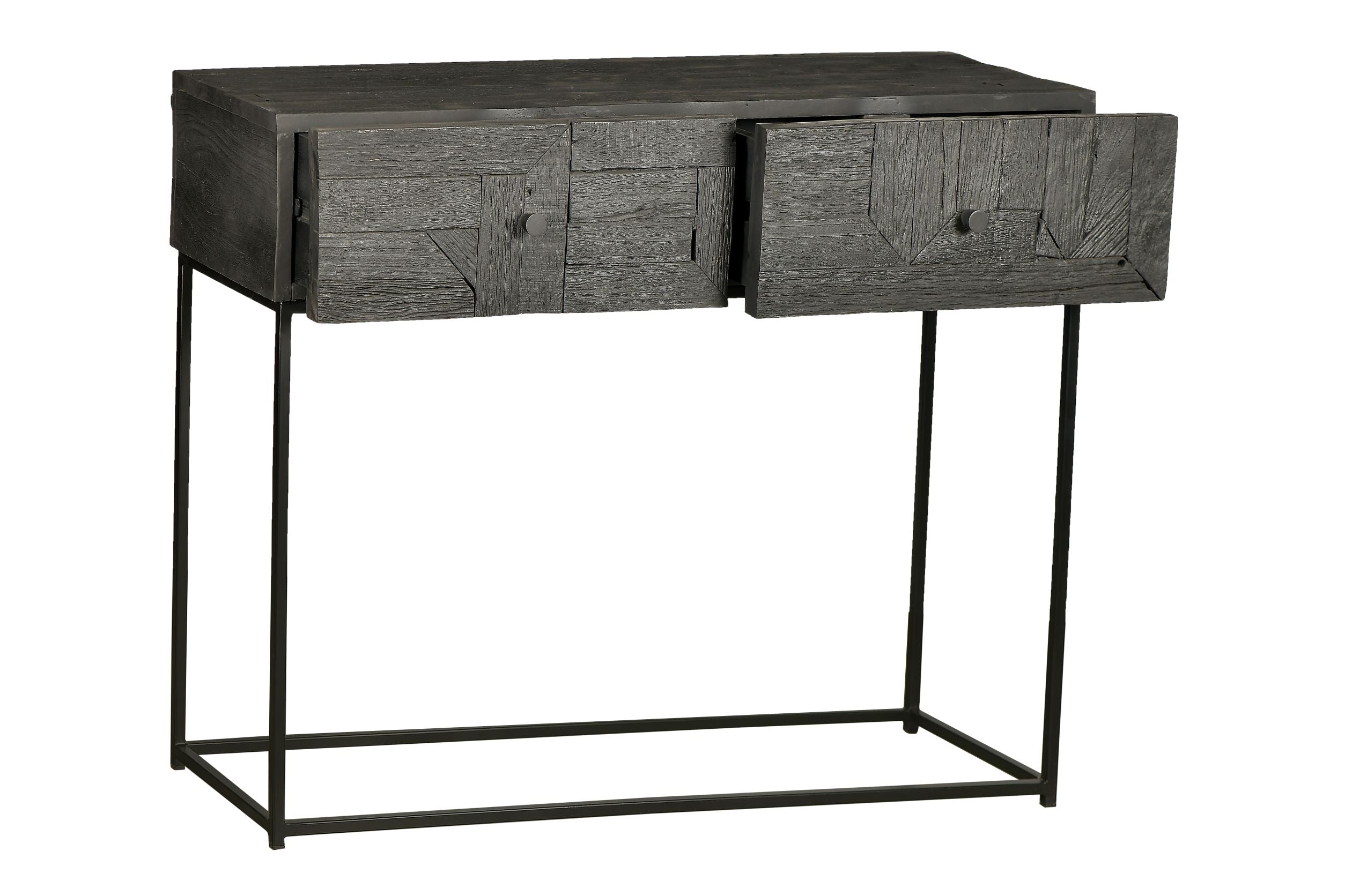 Angular 2 Drawer Console - Black-Furniture-Stoneleigh & Roberson-The Bay Room