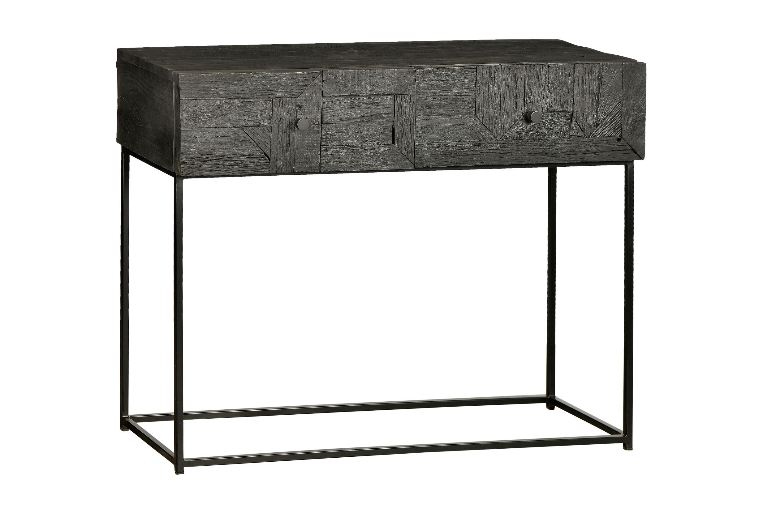 Angular 2 Drawer Console - Black-Furniture-Stoneleigh & Roberson-The Bay Room