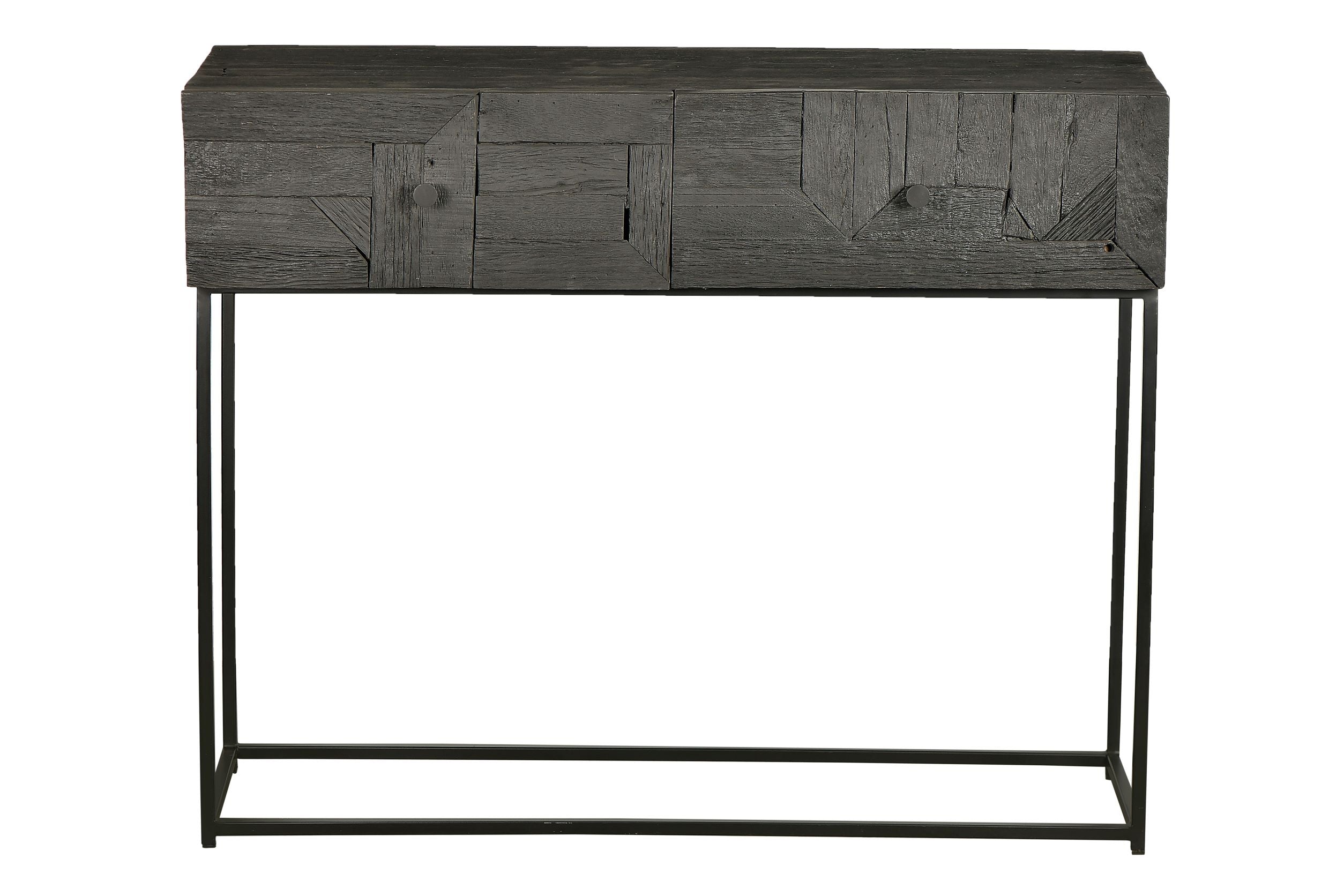 Angular 2 Drawer Console - Black-Furniture-Stoneleigh & Roberson-The Bay Room