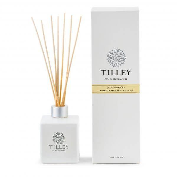 Aromatic Reed Diffuser 150mL - Asst Fragrance-Candles & Fragrance-Tilley-Lemongrass-The Bay Room