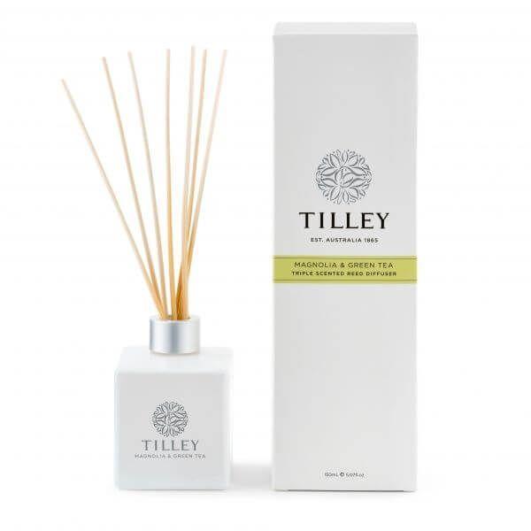 Aromatic Reed Diffuser 150mL - Asst Fragrance-Candles & Fragrance-Tilley-Magnolia & Green Tea-The Bay Room