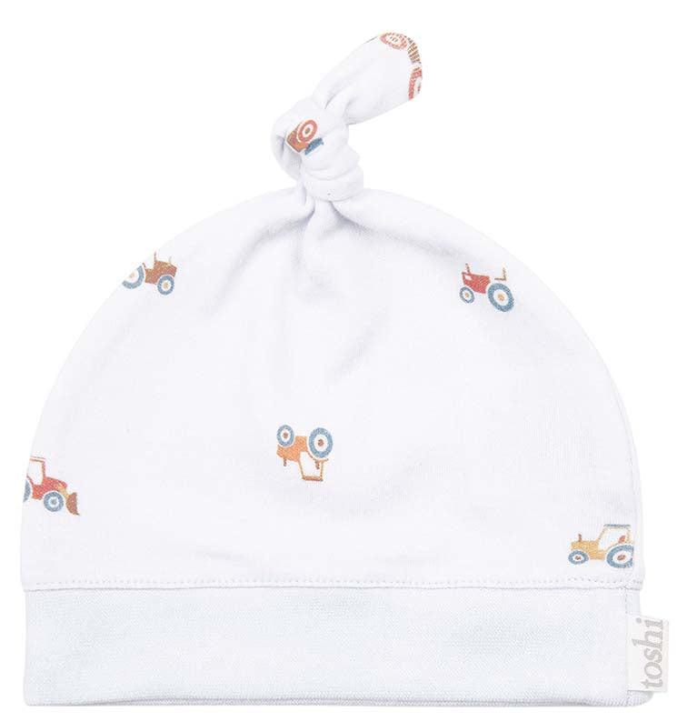 Baby Beanie Mr Tractor-Hats & Beanies-Toshi-The Bay Room