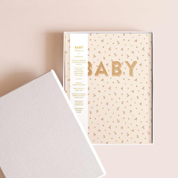 Baby Book Broderie Boxed-Nursery & Nurture-Fox & Fallow-The Bay Room