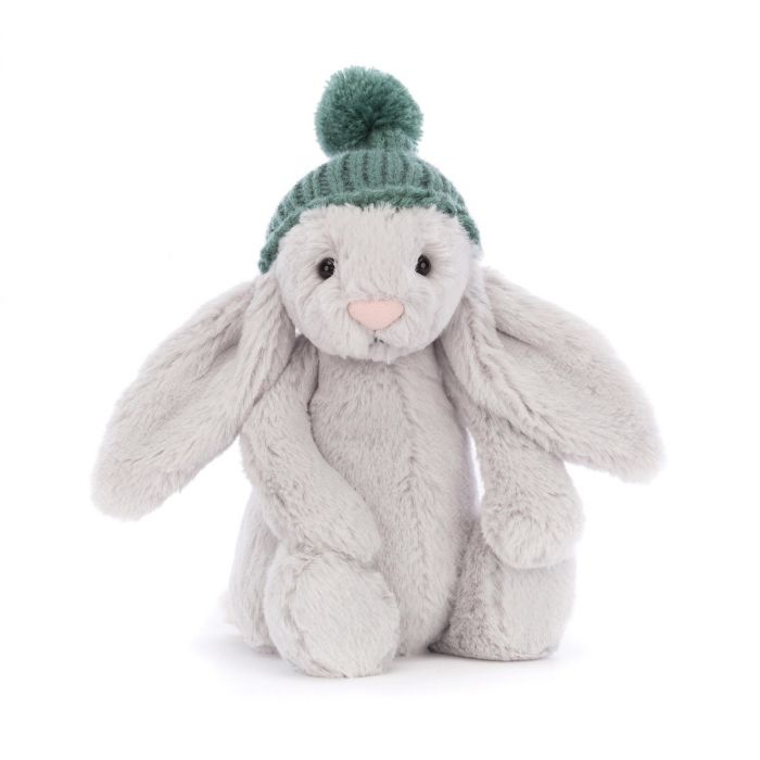 Bashful Toasty Bunny Silver-Toys-Jelly Cat-The Bay Room