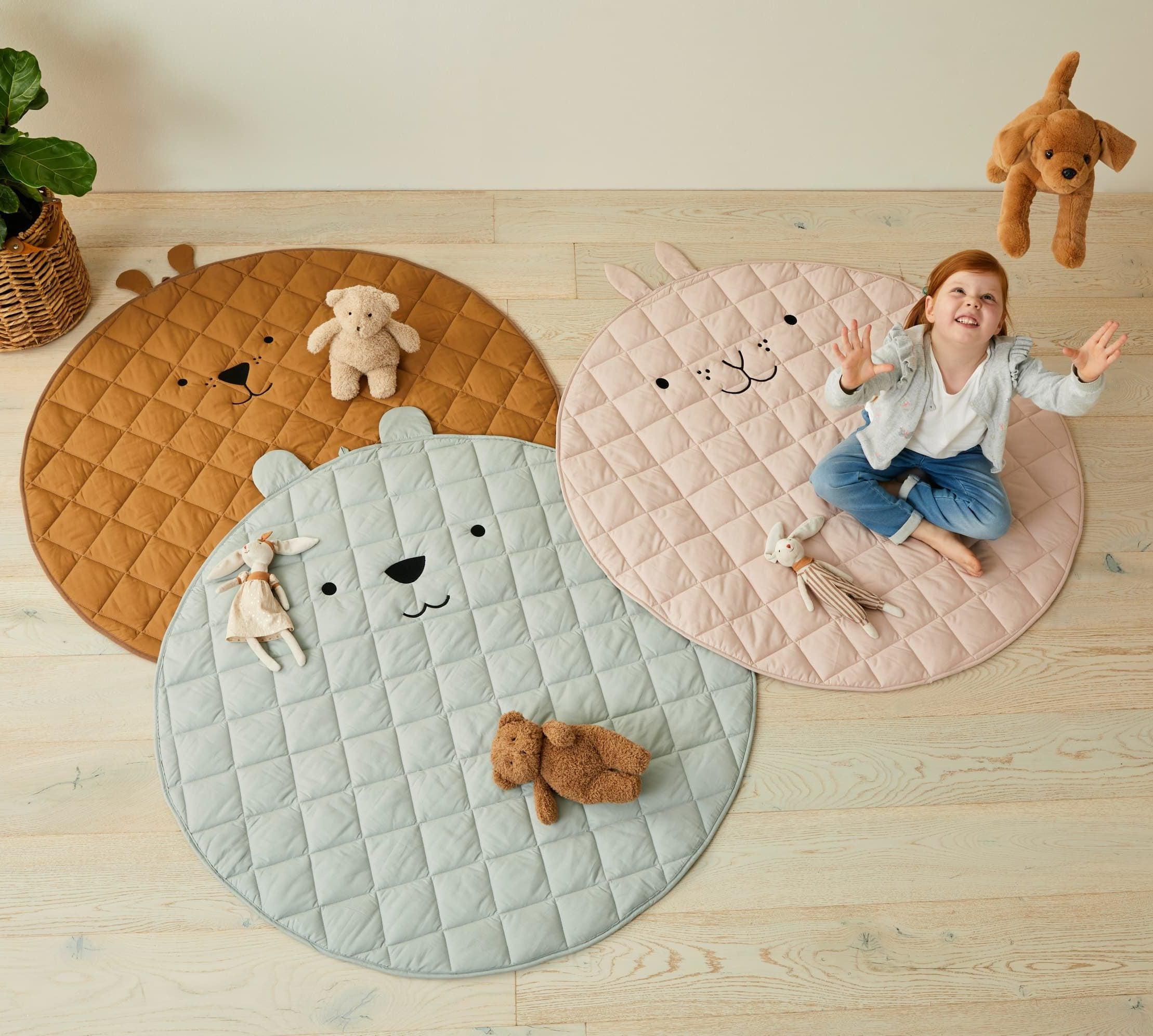 Bear Quilted Playmat-Nursery & Nurture-Pilbeam Living-The Bay Room