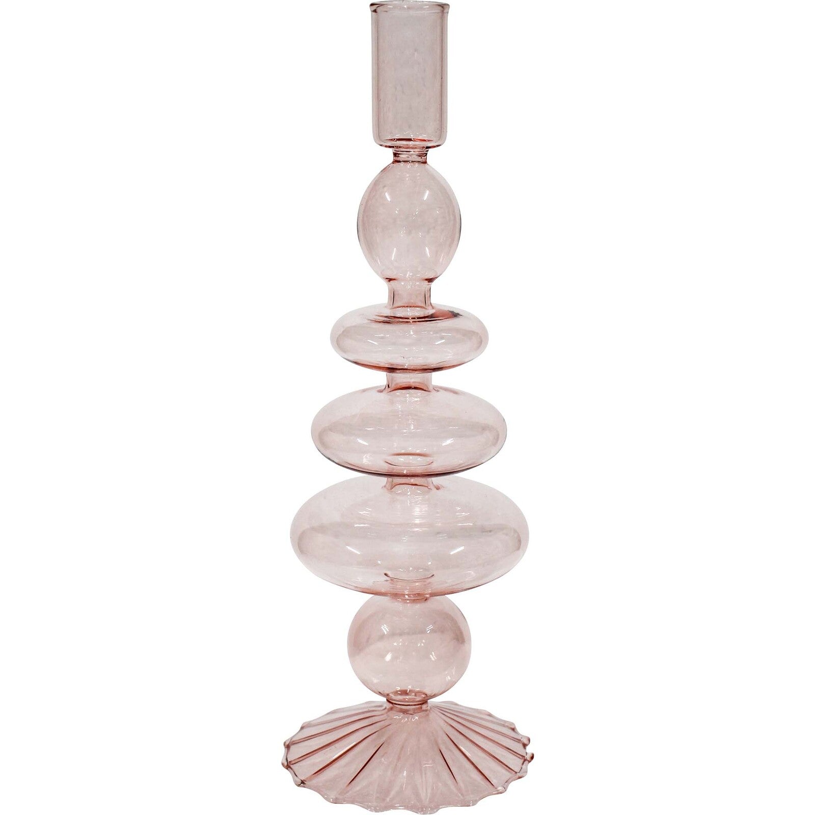 Bella Candlestick - Crepe-Decor Items-Lavida-The Bay Room