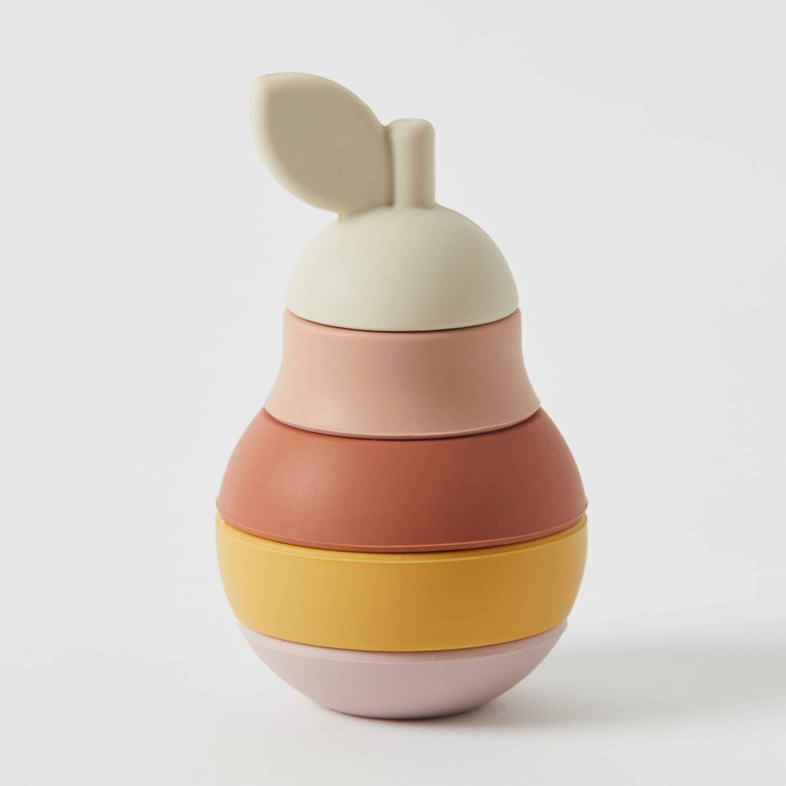 Charli Silicone Pear Stacker-Nursery & Nurture-Nordic Kids-The Bay Room