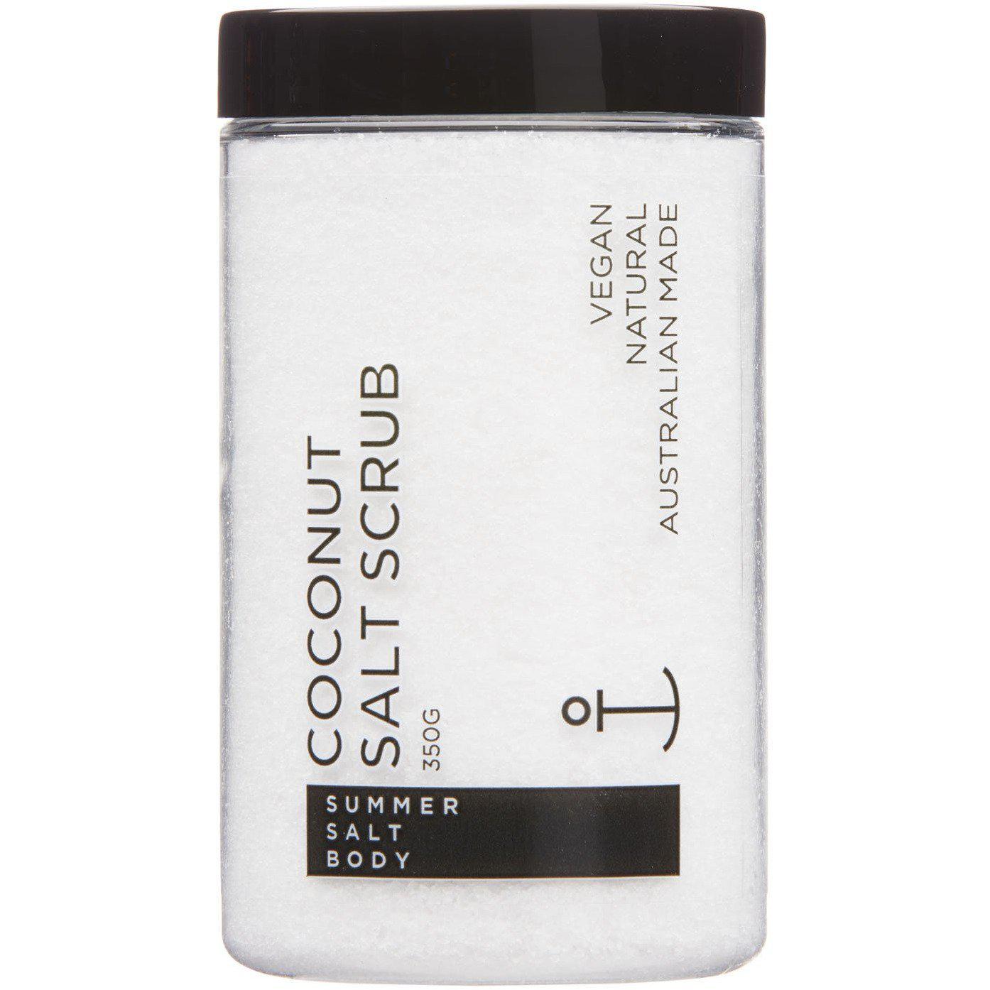 Coconut Salt Scrub - 350g Tub-Beauty & Well-Being-Summer Salt Body-The Bay Room