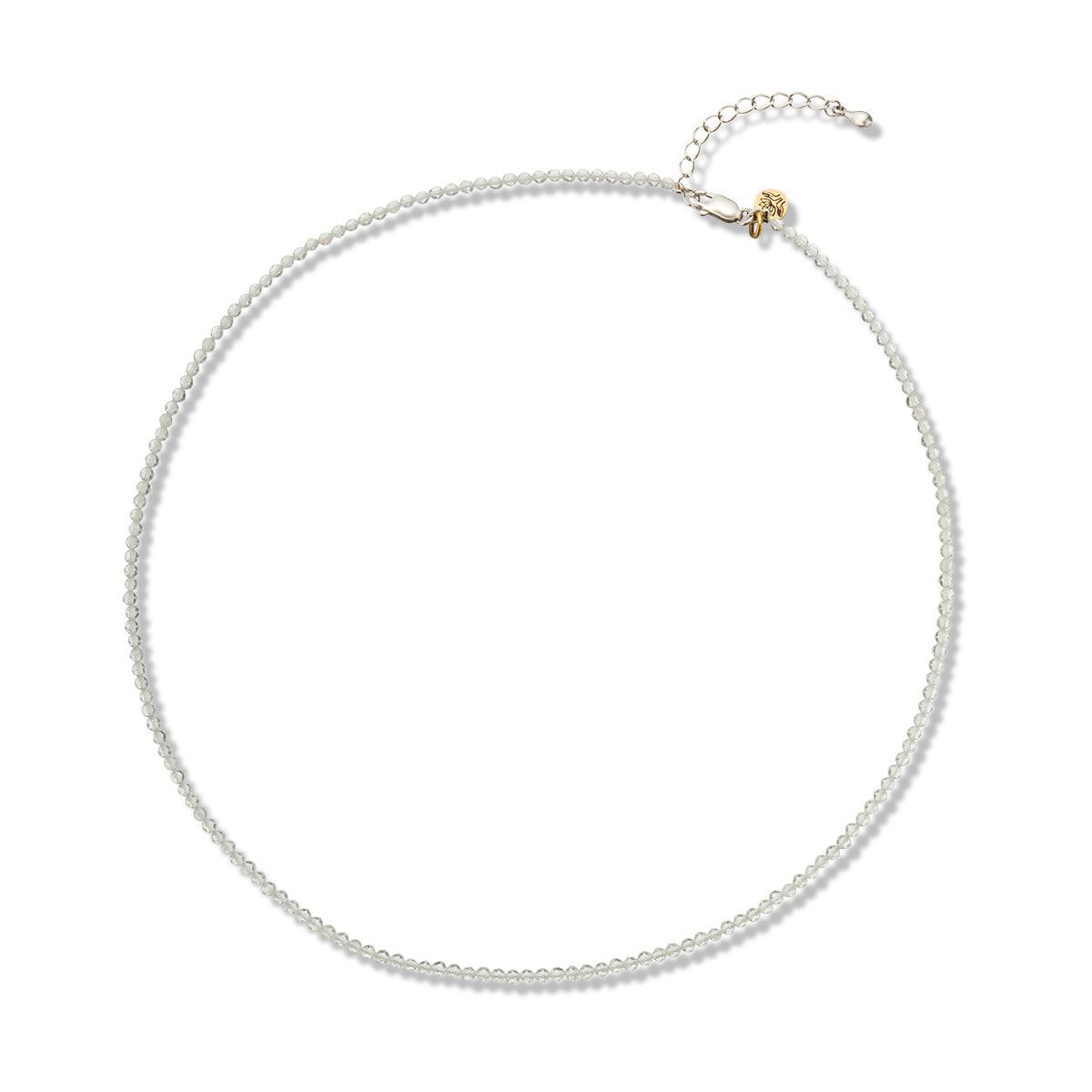 Crystal Quartz Empower Gem Necklace-Jewellery-Palas-The Bay Room