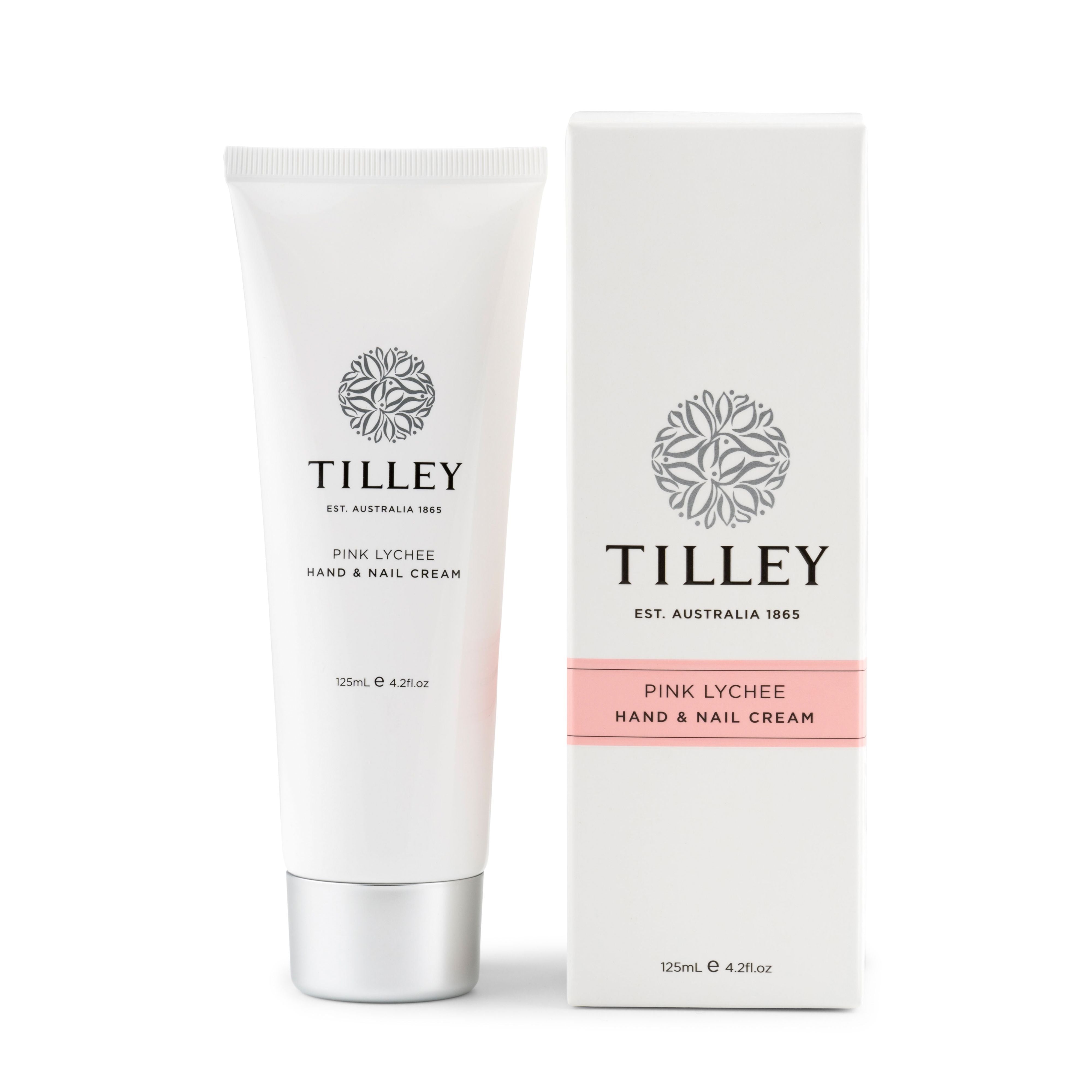 Deluxe Hand & Nail Cream 125mL - Asst Fragrance-Beauty & Well-Being-Tilley-Pink Lychee-The Bay Room