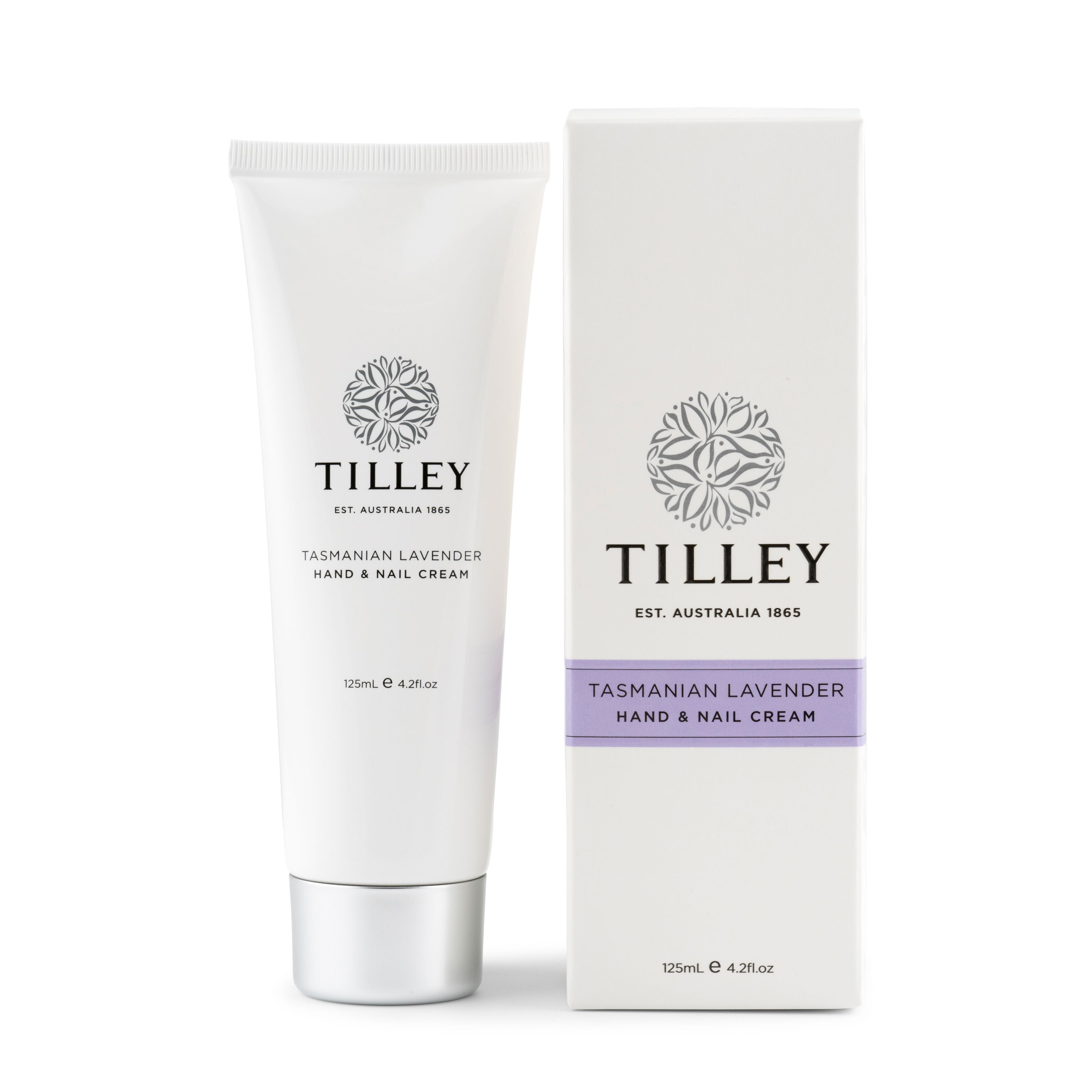 Deluxe Hand & Nail Cream 125mL - Asst Fragrance-Beauty & Well-Being-Tilley-Tasmanian Lavender-The Bay Room