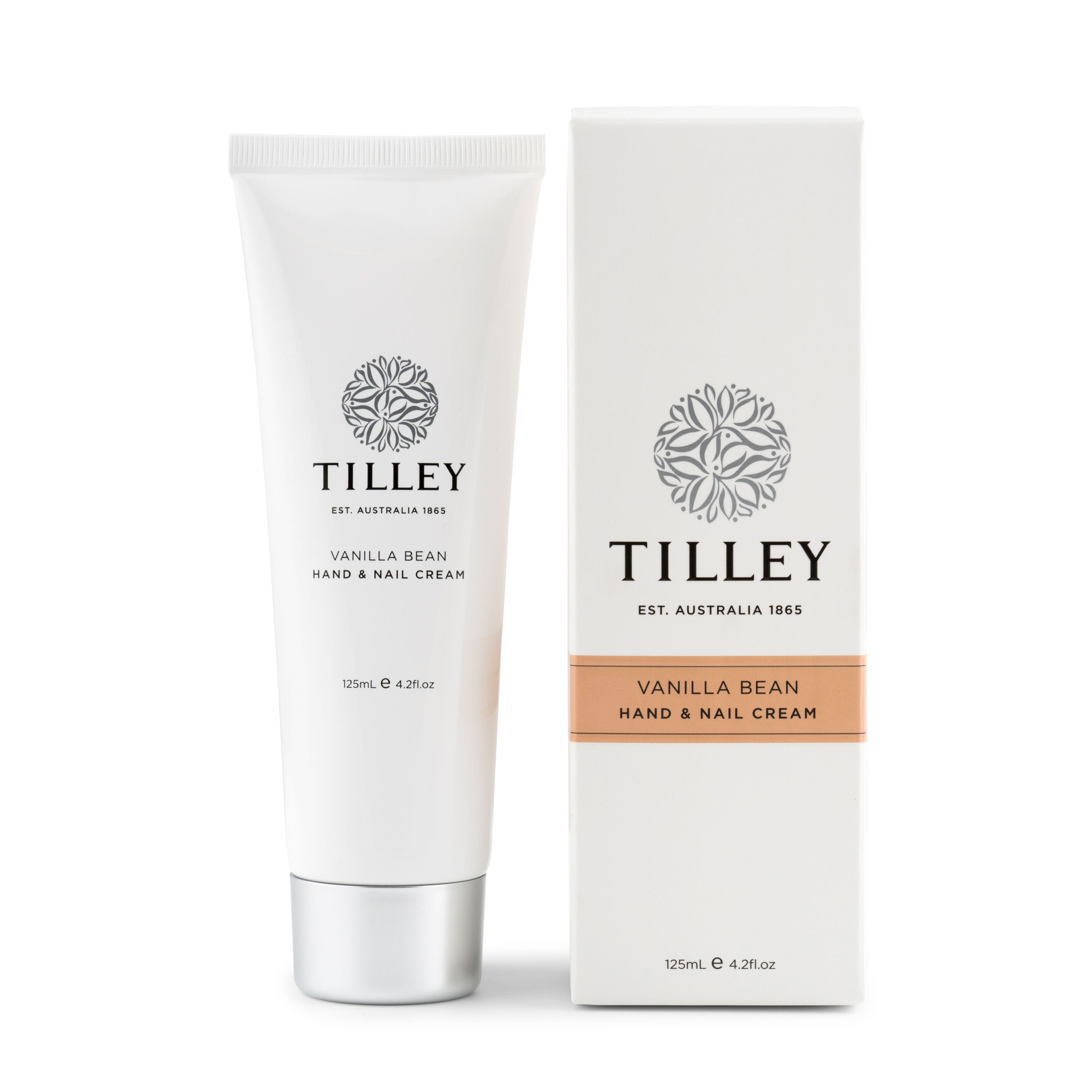 Deluxe Hand & Nail Cream 125mL - Asst Fragrance-Beauty & Well-Being-Tilley-Vanilla Bean-The Bay Room