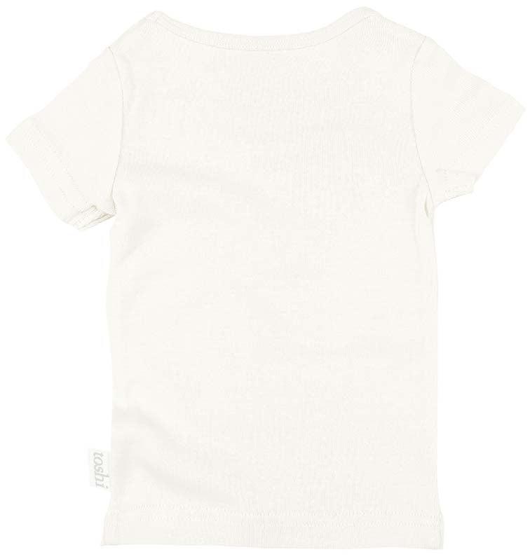 Dreamtime Organic Tee Short Sleeve Cream-Clothing & Accessories-Toshi-The Bay Room