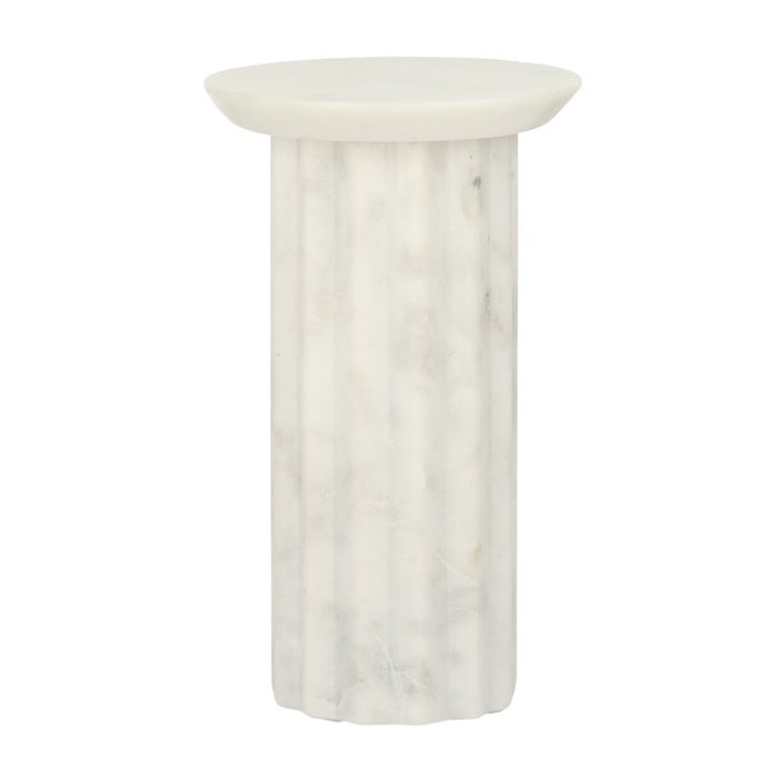 Encote Marble Candle Plinth 20cm-Decor Items-Coast To Coast Home-The Bay Room