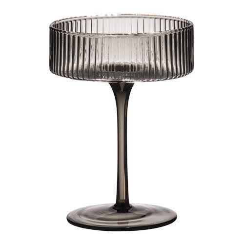 Erskine Champagne Glass - Espresso-Dining & Entertaining-Ladelle-The Bay Room