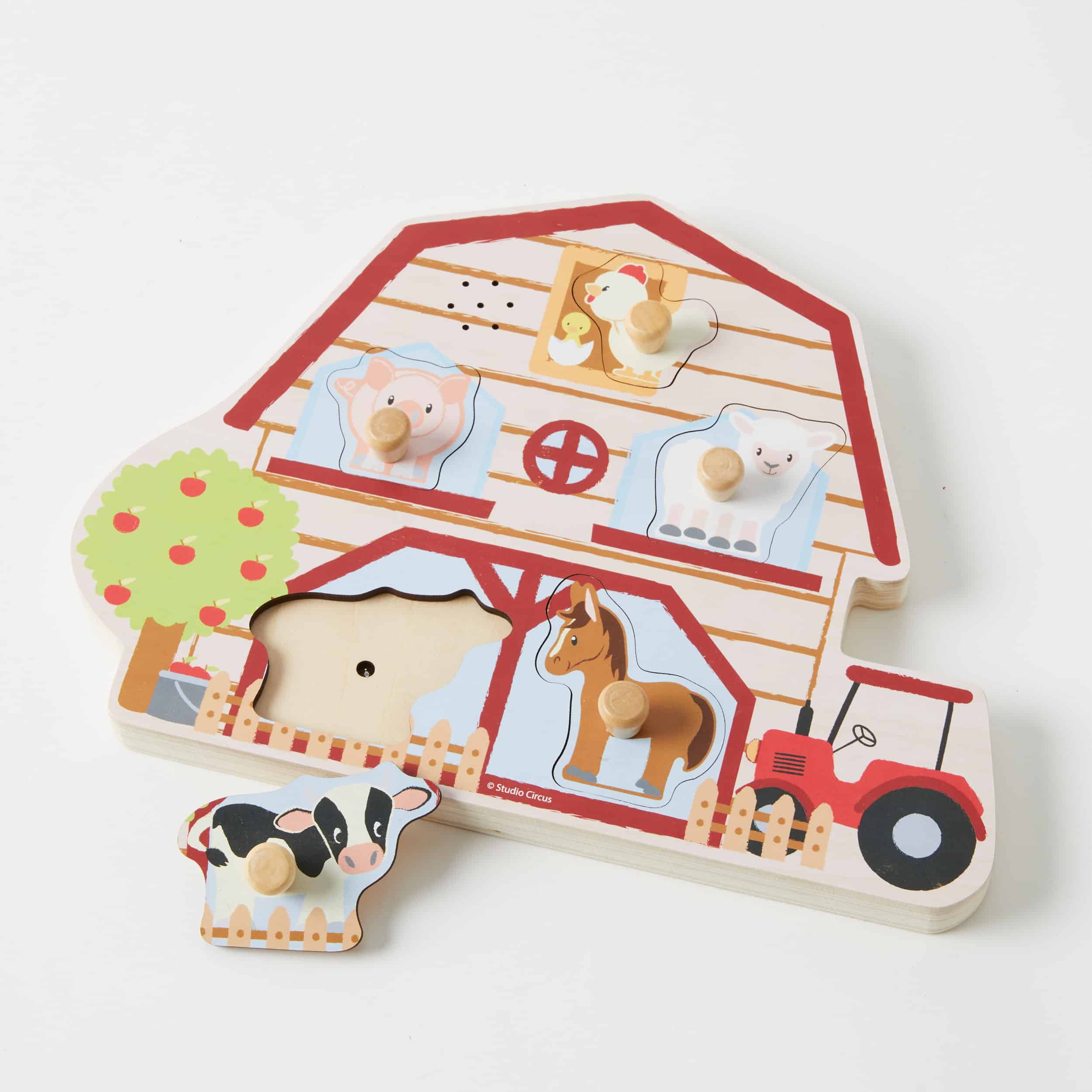 Farm House Sound Puzzle-Toys-Pilbeam Living-The Bay Room