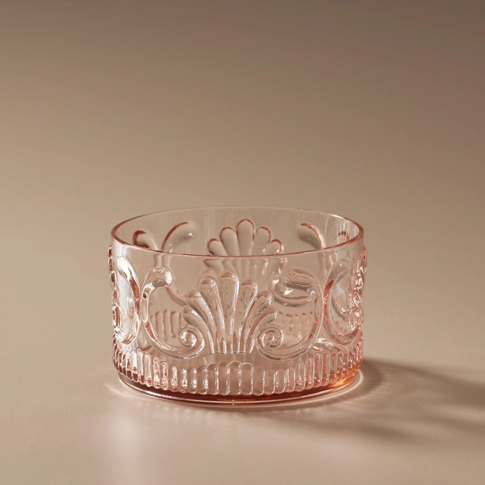 Flemington Acrylic Snack Bowl - Pale Pink-Dining & Entertaining-Indigo Love-The Bay Room