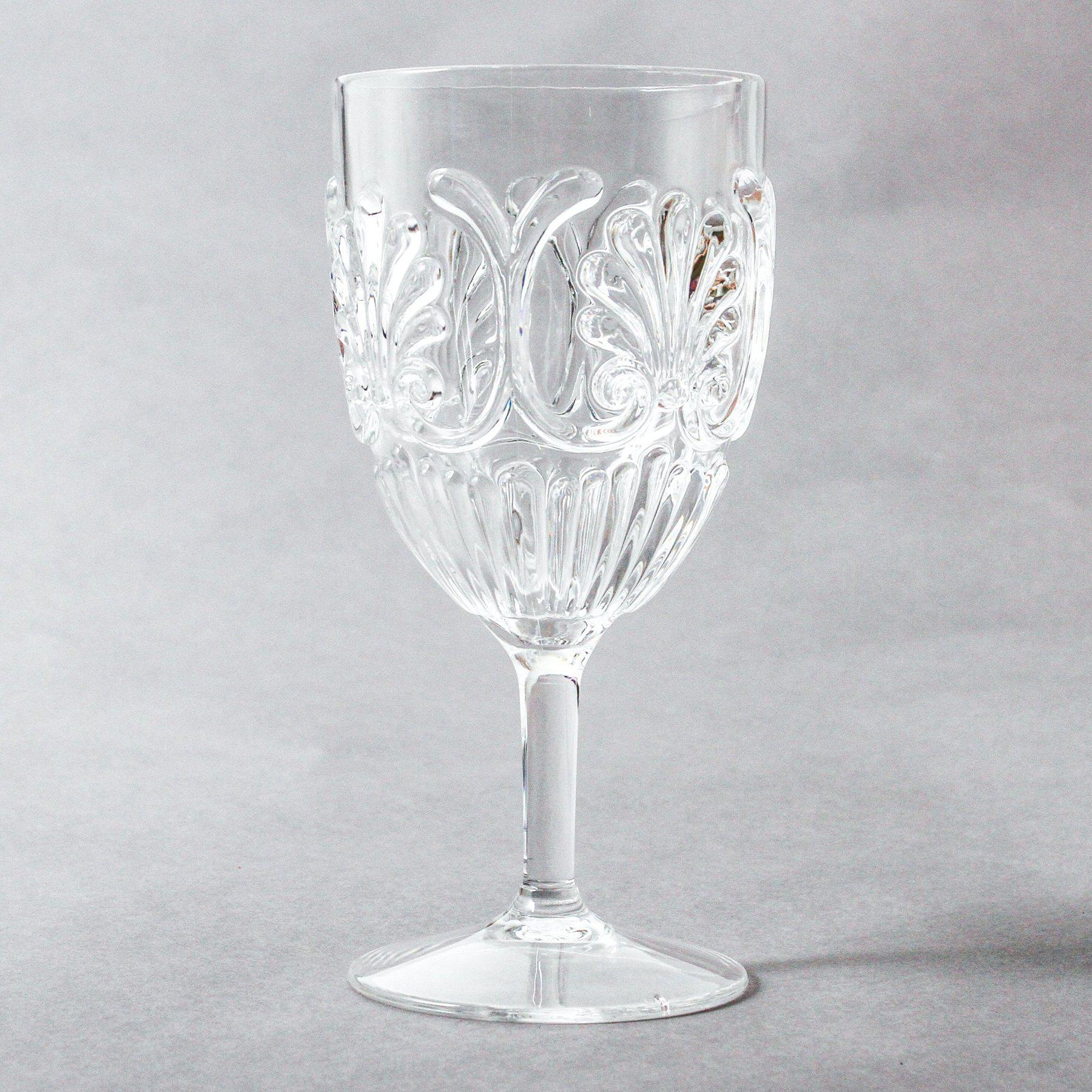 Flemington Acrylic Wine Glass - Clear-Dining & Entertaining-Indigo Love-The Bay Room