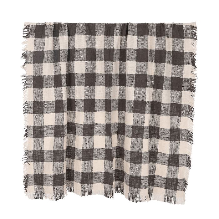 Ginger Cotton Throw-Soft Furnishings-Coast To Coast Home-The Bay Room