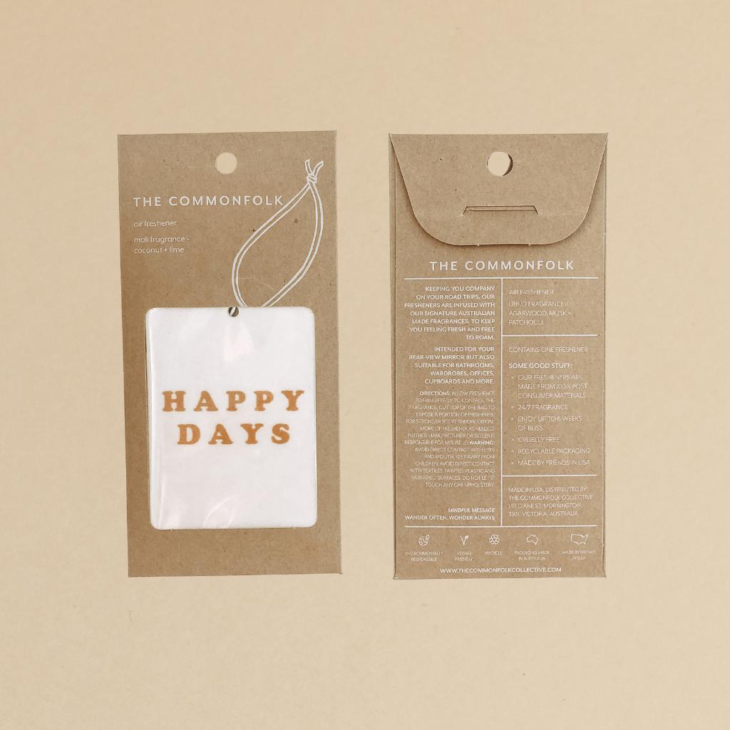 Happy Days Air Freshener - Ubud-Travel & Outdoors-The Commonfolk Collective-The Bay Room