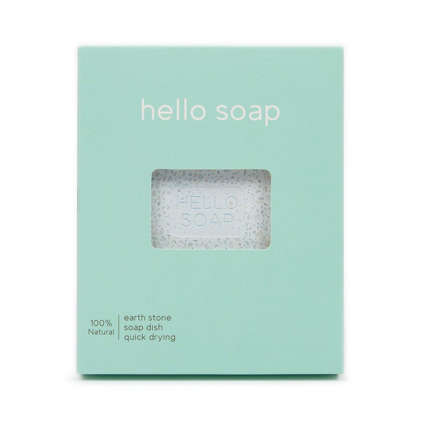 Hello Soap Dish - Blue-Decor Items-Kalastyle-The Bay Room