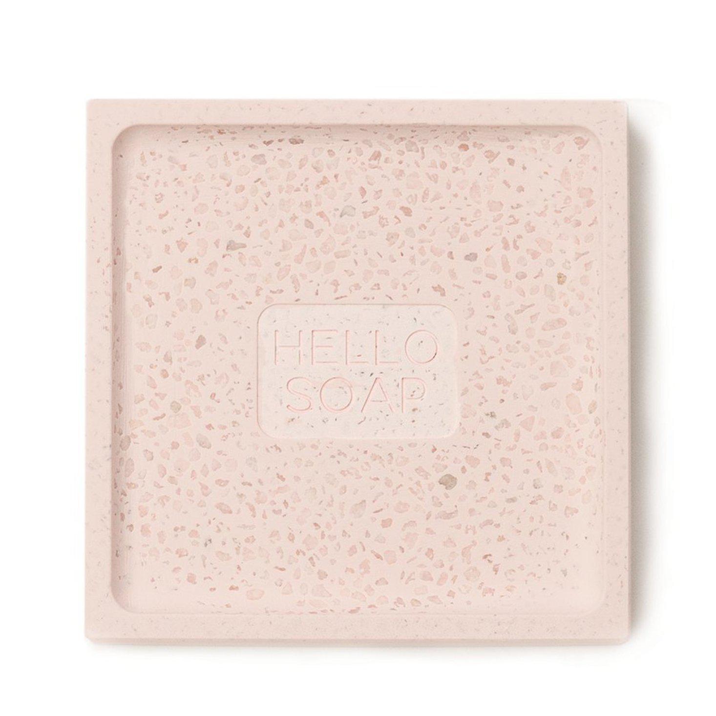 Hello Soap Dish - Pink-Decor Items-Kalastyle-The Bay Room