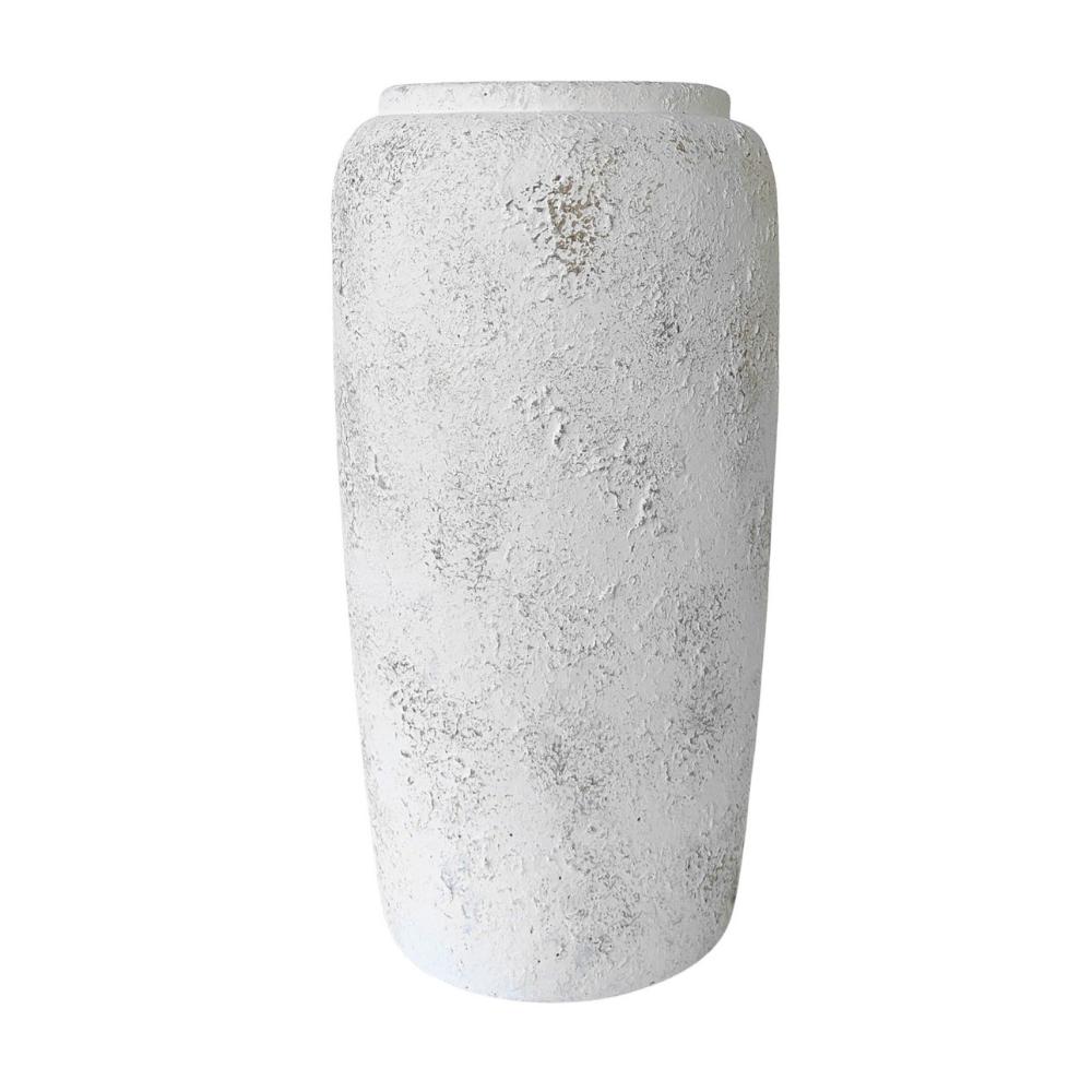 Hope Textured Vase White - Large-Pots, Planters & Vases-Urban Products-The Bay Room