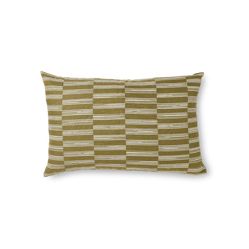 Hume Moss Linen Cushion 40x60cm-Soft Furnishings-Madras Link-The Bay Room