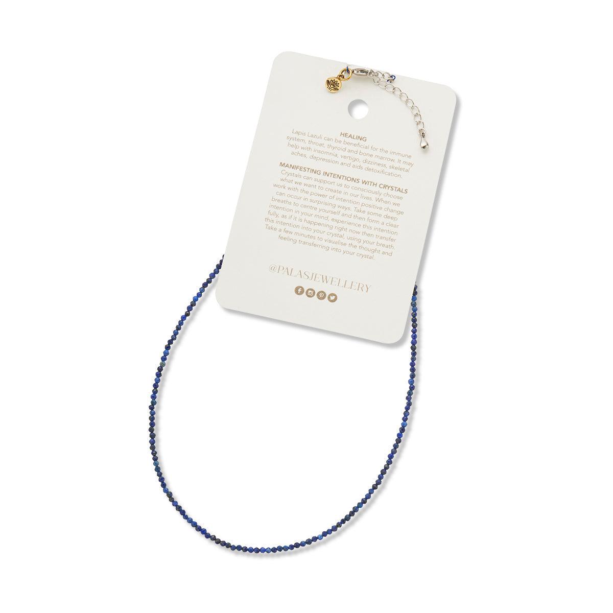 Lapis Lazuli Empower Gem Necklace-Jewellery-Palas-The Bay Room