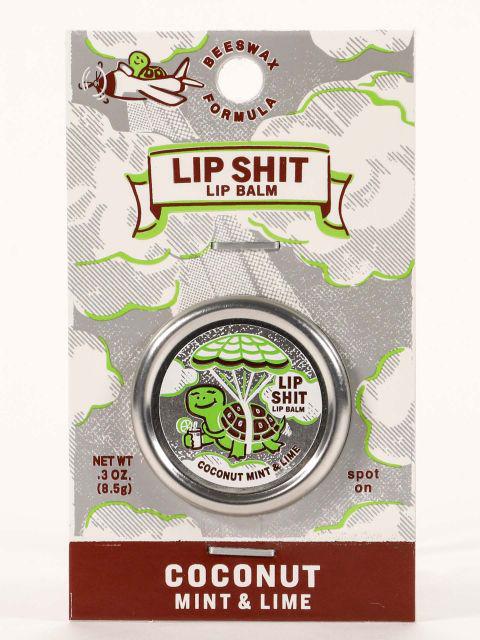 Lip Shit Lip Balm - Coconut Mint-Beauty & Well-Being-Blue Q-The Bay Room