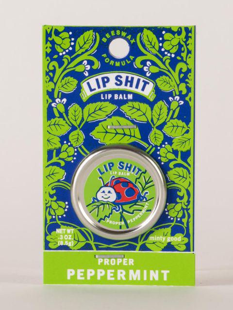 Lip Shit Lip Balm - Peppermint-Beauty & Well-Being-Blue Q-The Bay Room