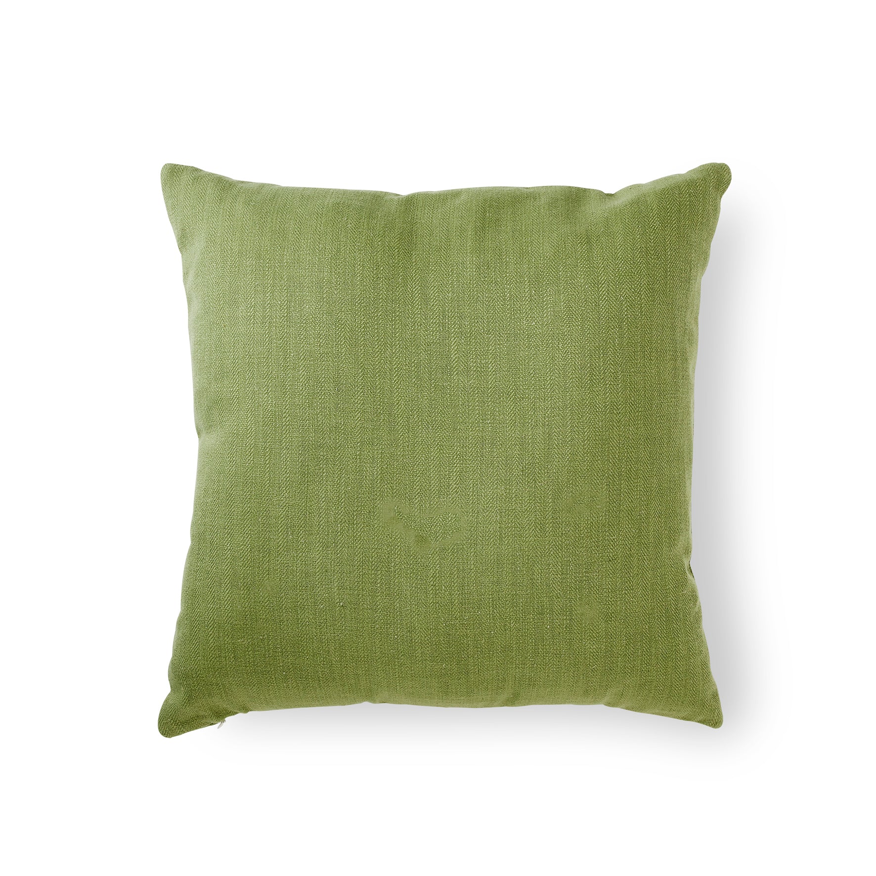 Luca Green Embroidered Cushion 50x50cm-Soft Furnishings-Madras Link-The Bay Room