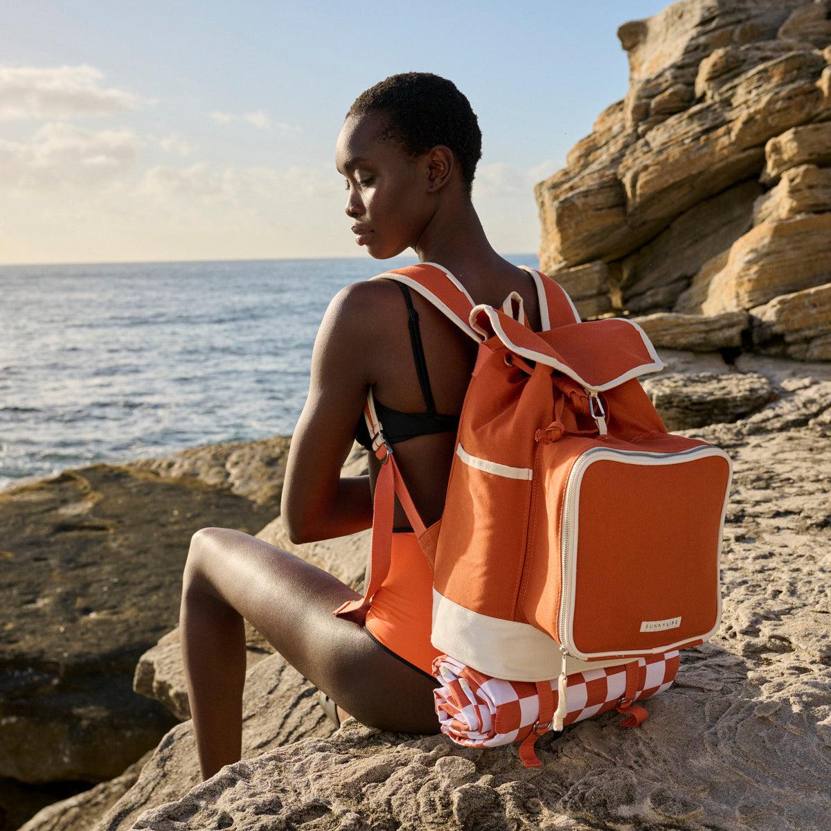 Luxe Picnic Backpack - Terracotta-Travel & Outdoors-Sunny Life-The Bay Room
