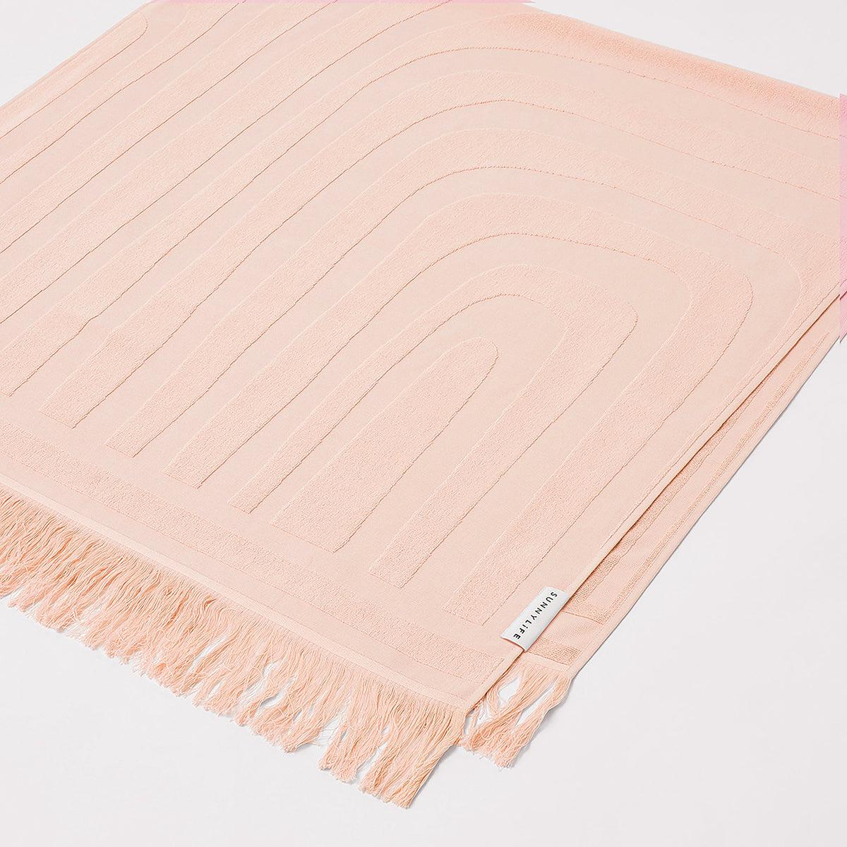 Luxe Towel - Salmon-Travel & Outdoors-Sunny Life-The Bay Room