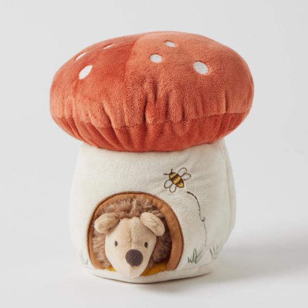 Mushroom House with Hedgehog-Toys-Pilbeam Living-The Bay Room