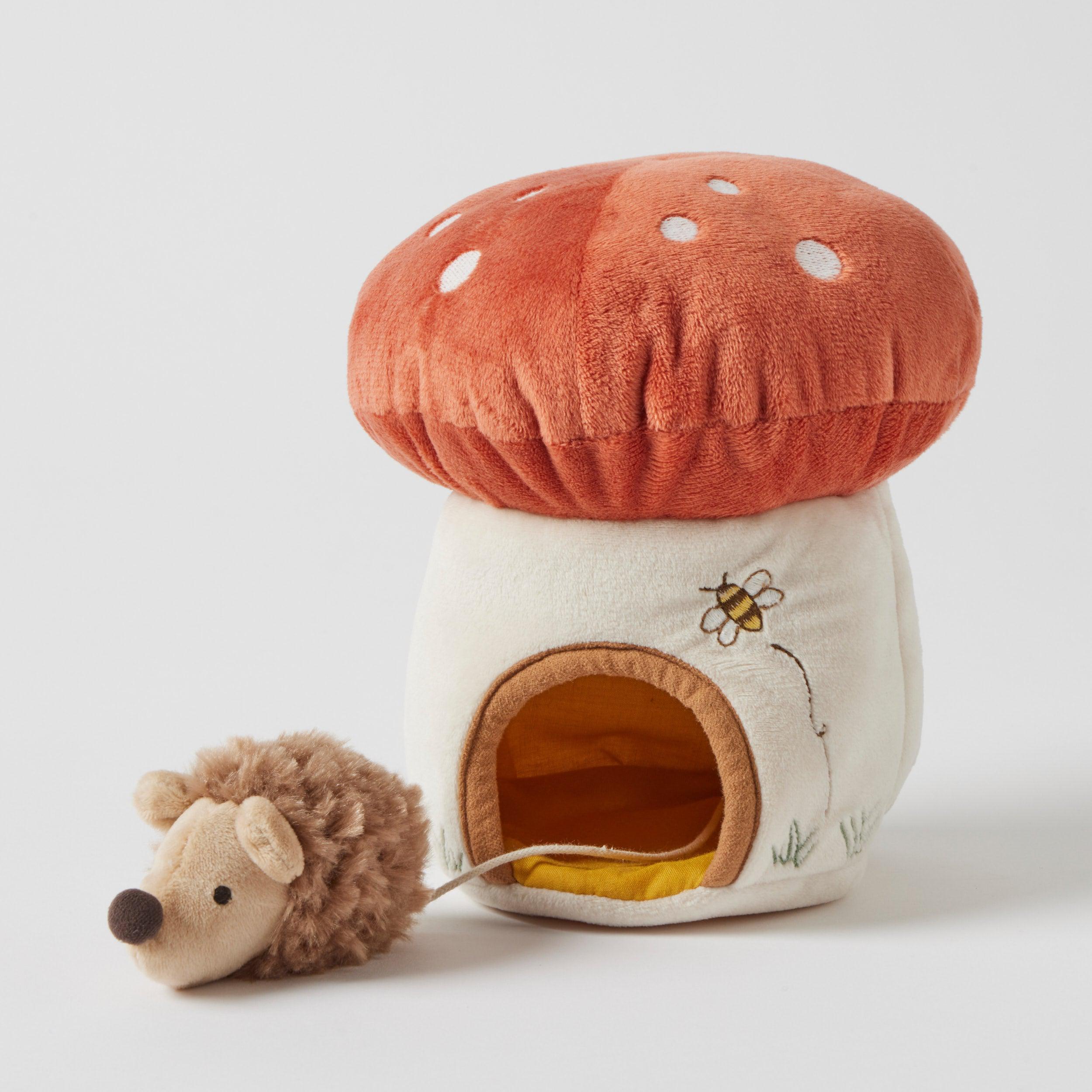 Mushroom House with Hedgehog-Toys-Pilbeam Living-The Bay Room