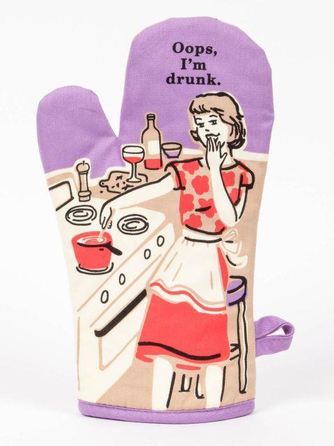 Oops, I'm Drunk Oven Mitt-Fun & Games-Blue Q-The Bay Room