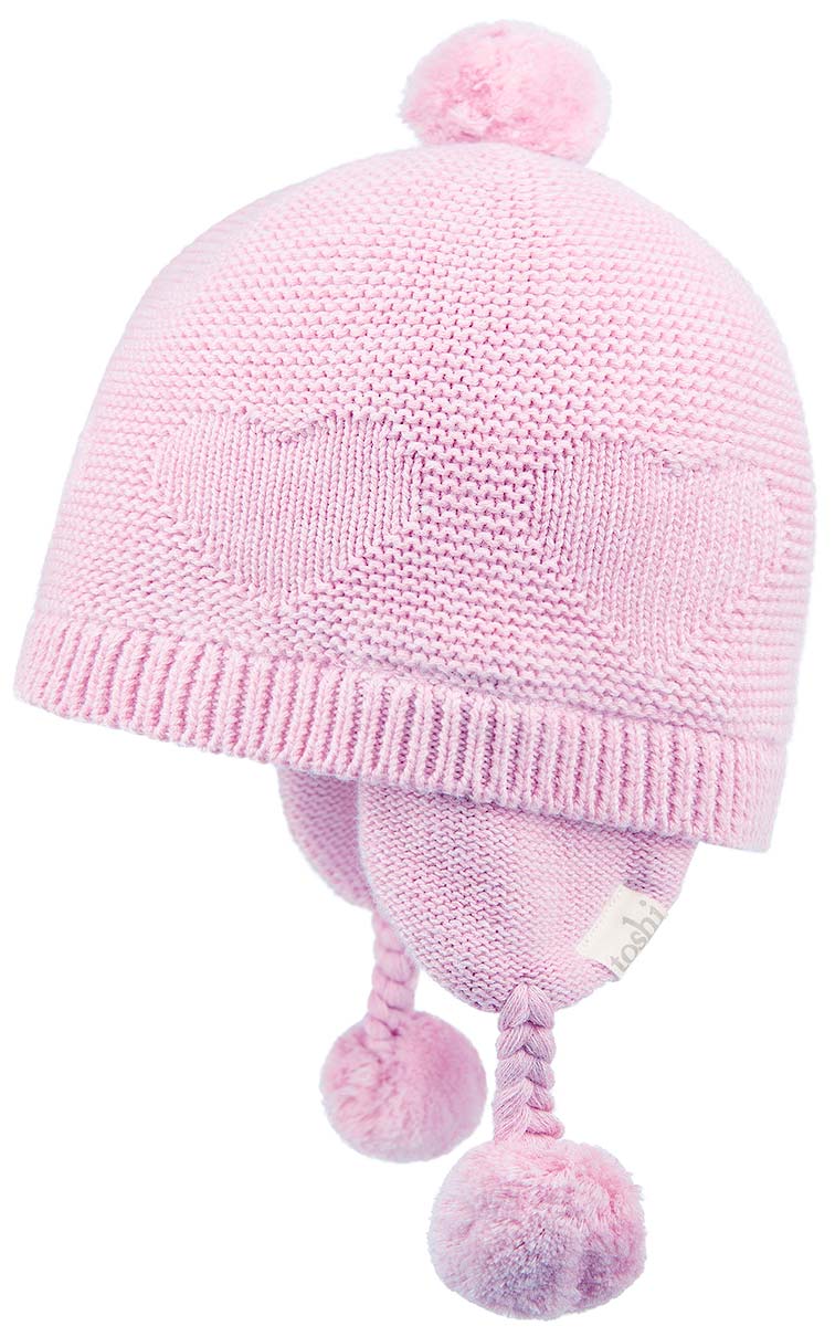 Organic Earmuff Fantasy Lavender-Hats & Beanies-Toshi-The Bay Room